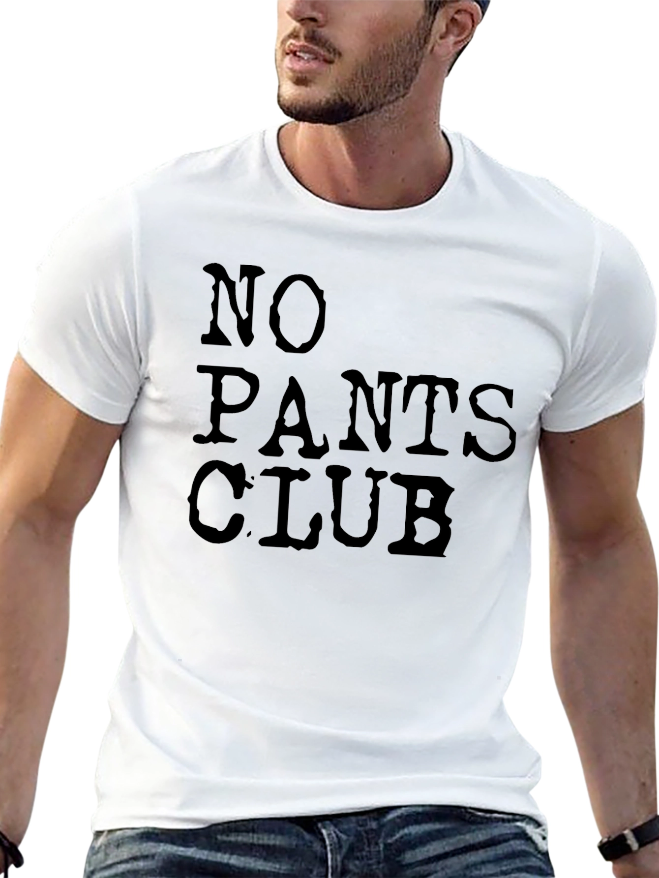 No Pants Club T-Shirt - Mens Graphic Tee