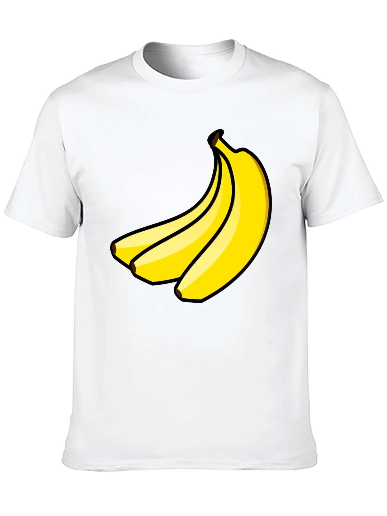 Banana Graphic Black T-Shirt - Fun & Quirky!