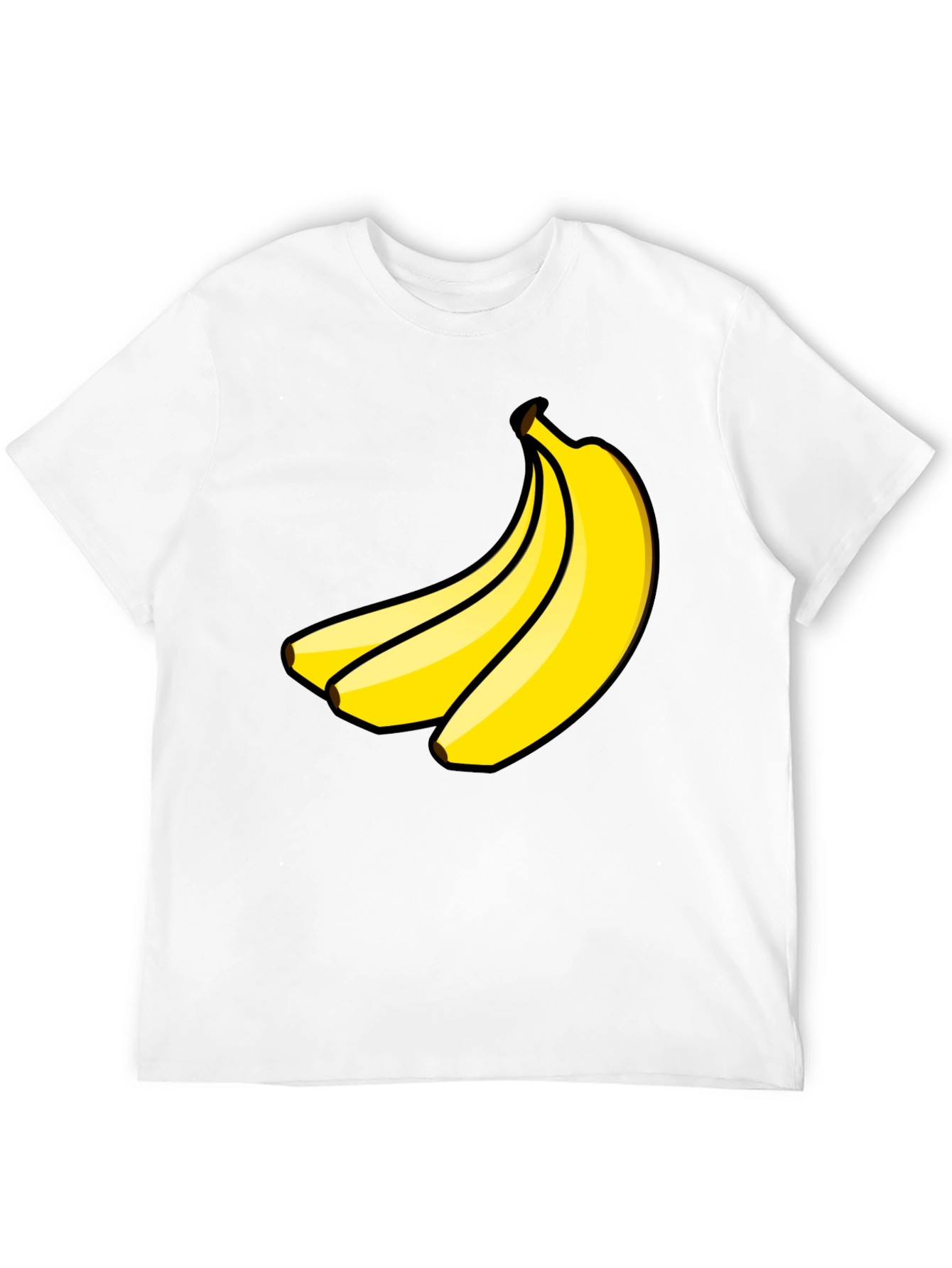 Banana Graphic Black T-Shirt - Fun & Quirky!