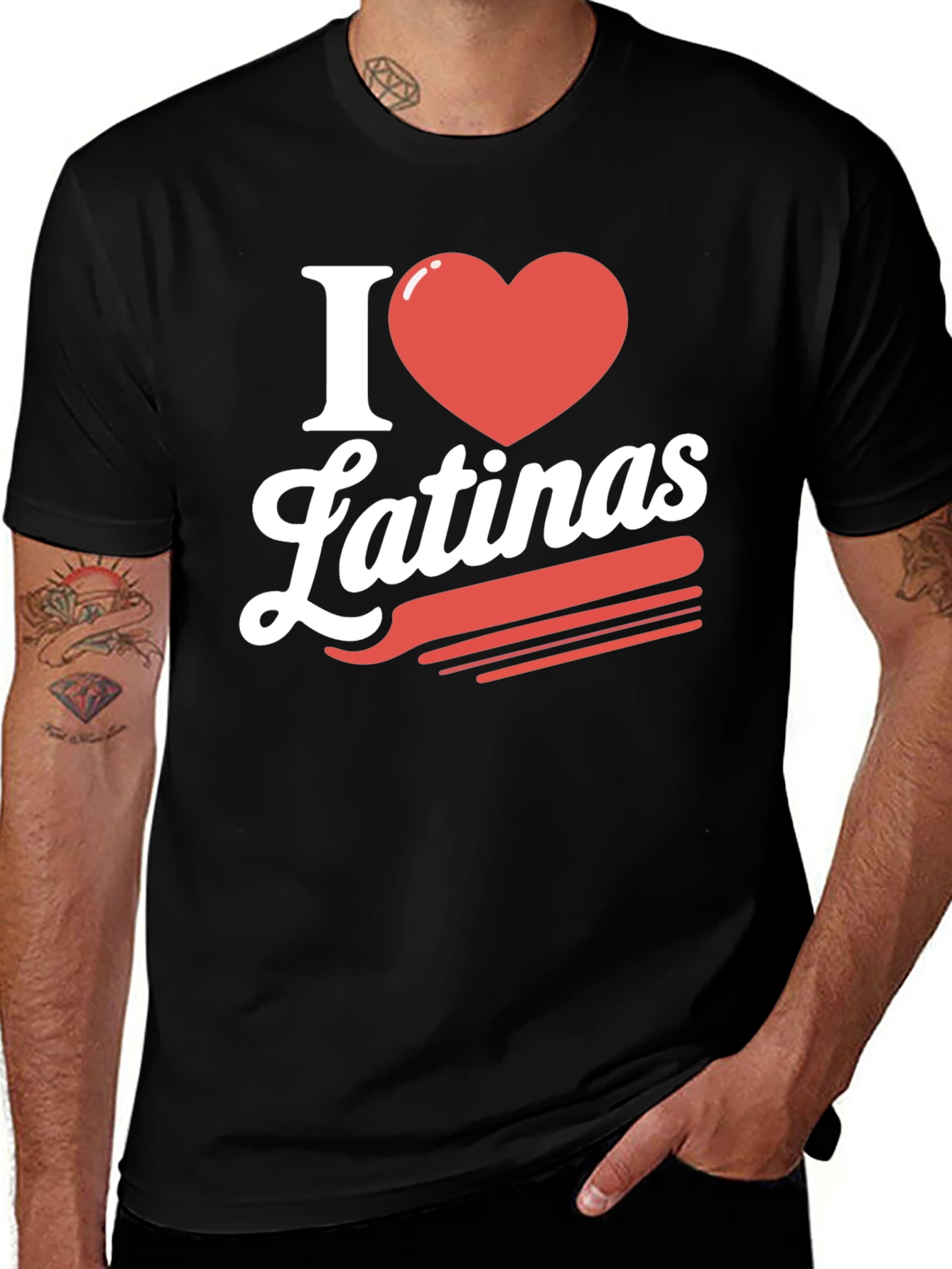 I Heart Latinas Graphic Tee
