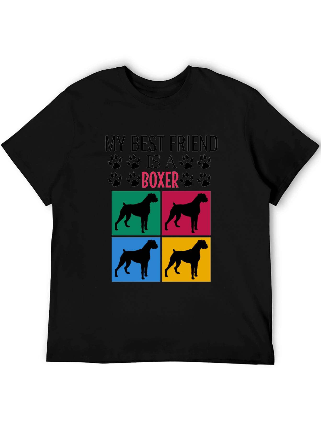 Boxer Dog Lover T-Shirt - My Best Friend