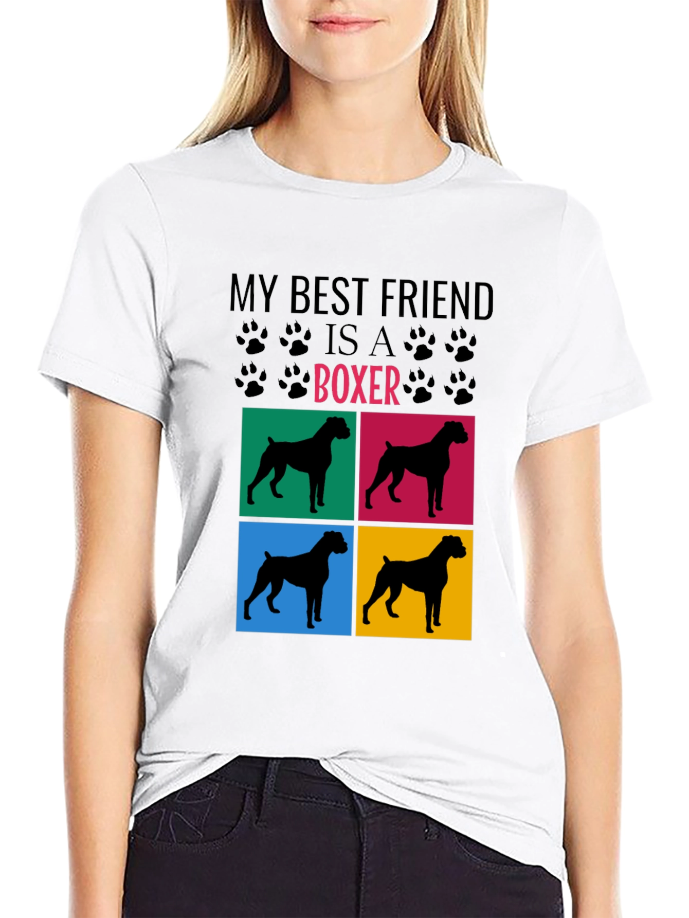 Boxer Dog Lover T-Shirt - My Best Friend