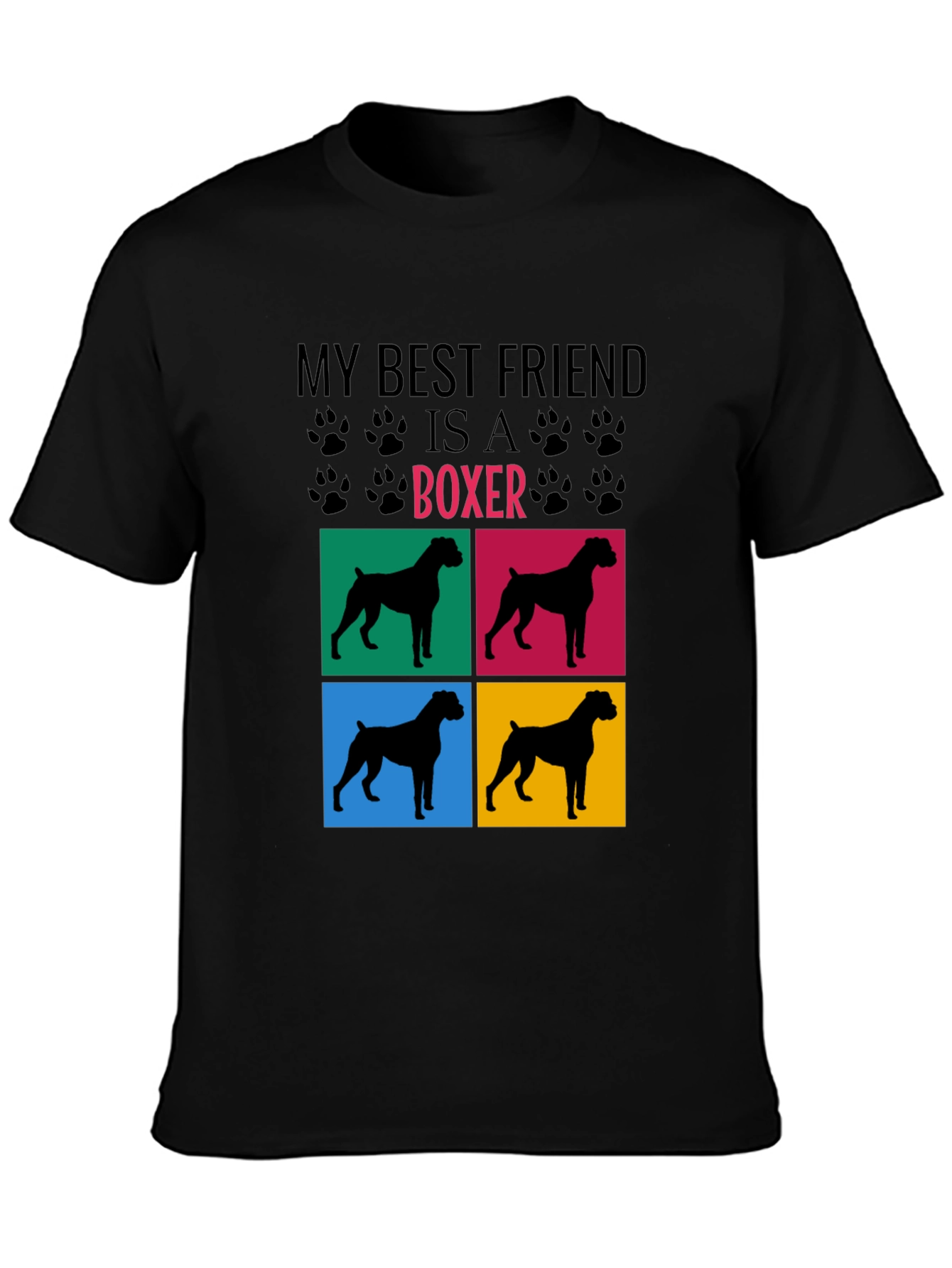 Boxer Dog Lover T-Shirt - My Best Friend