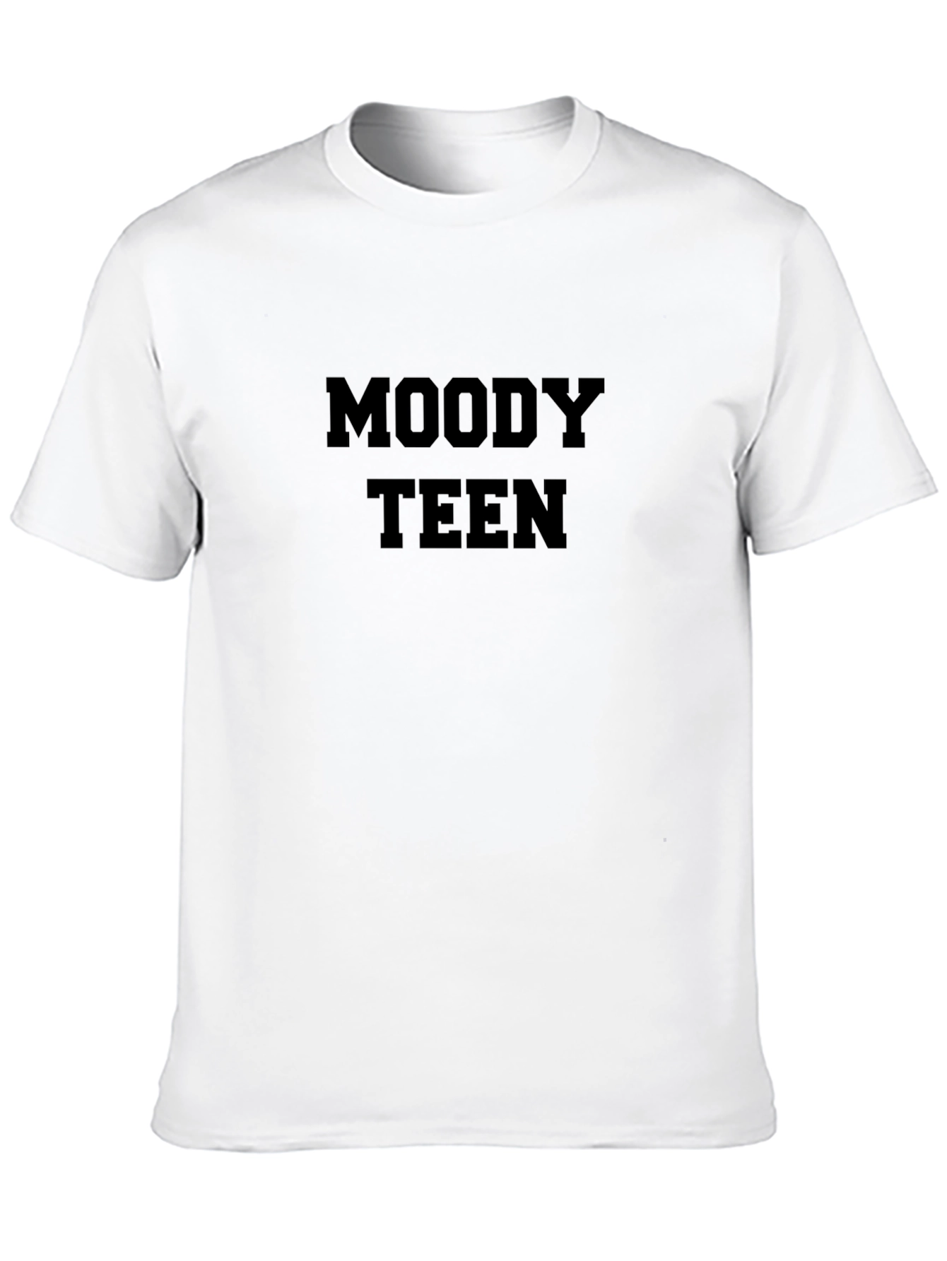 Moody Teen Black Graphic Tee