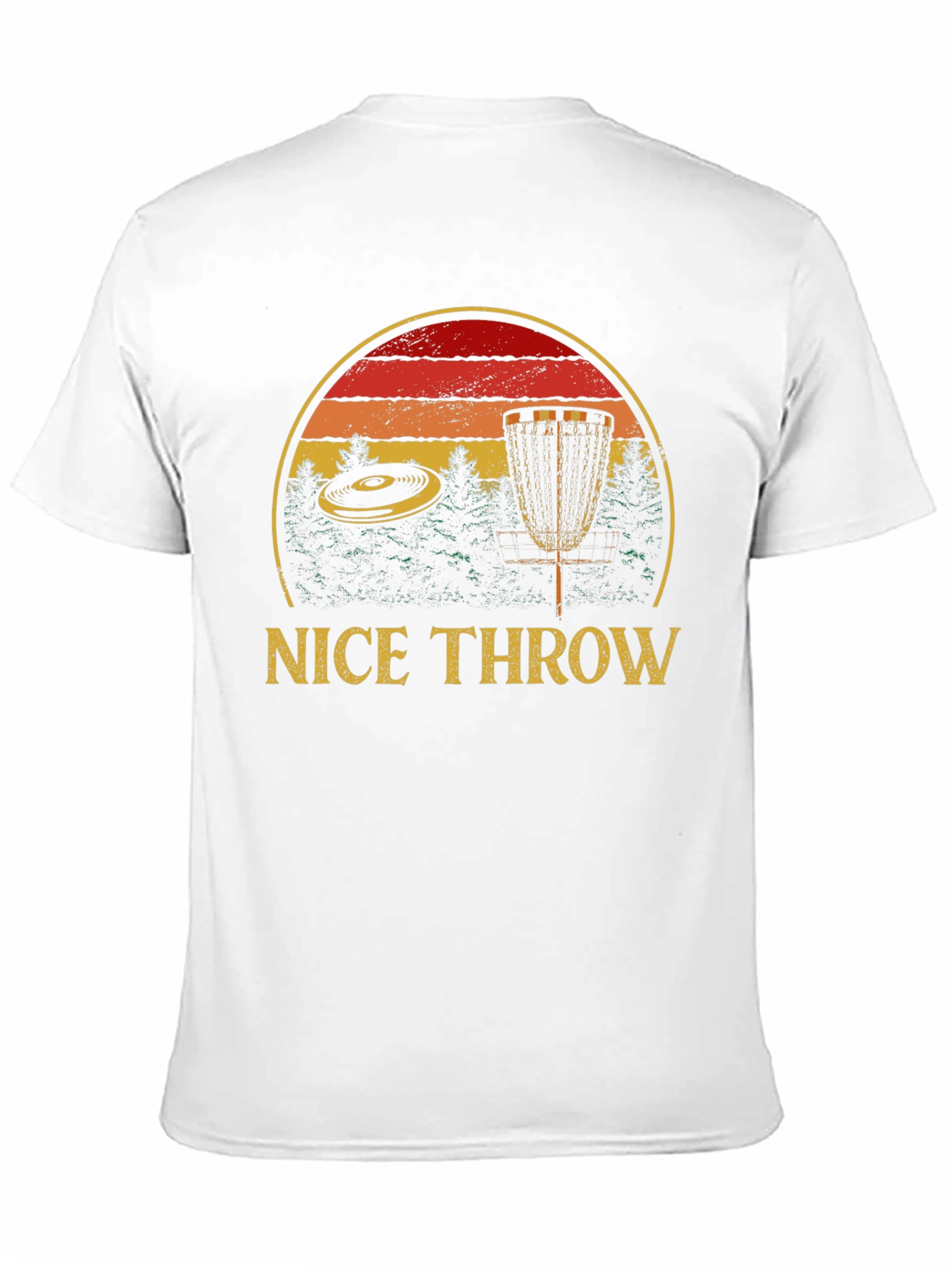 Nice Throw Disc Golf T-Shirt