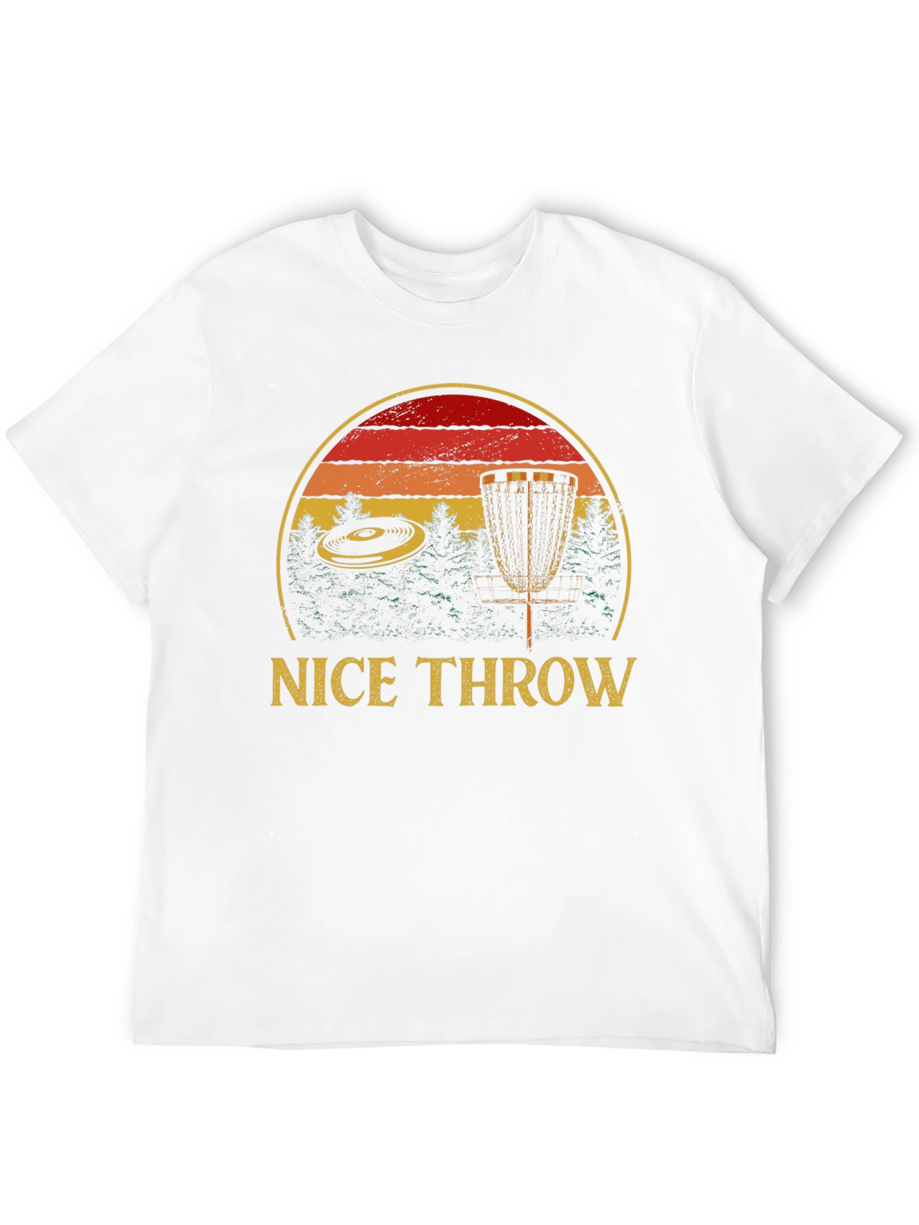 Nice Throw Disc Golf T-Shirt