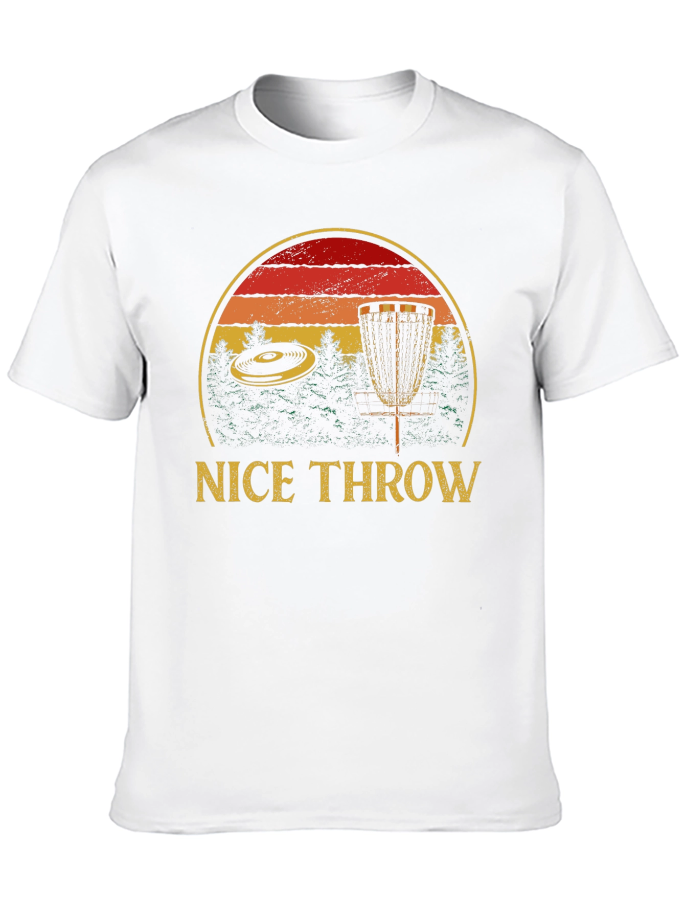 Nice Throw Disc Golf T-Shirt