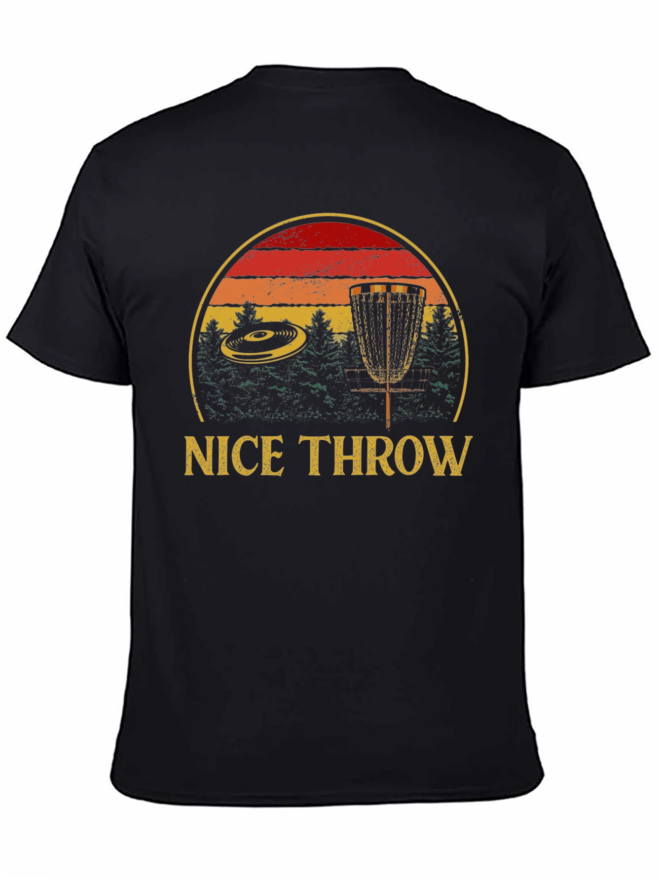 Nice Throw Disc Golf T-Shirt