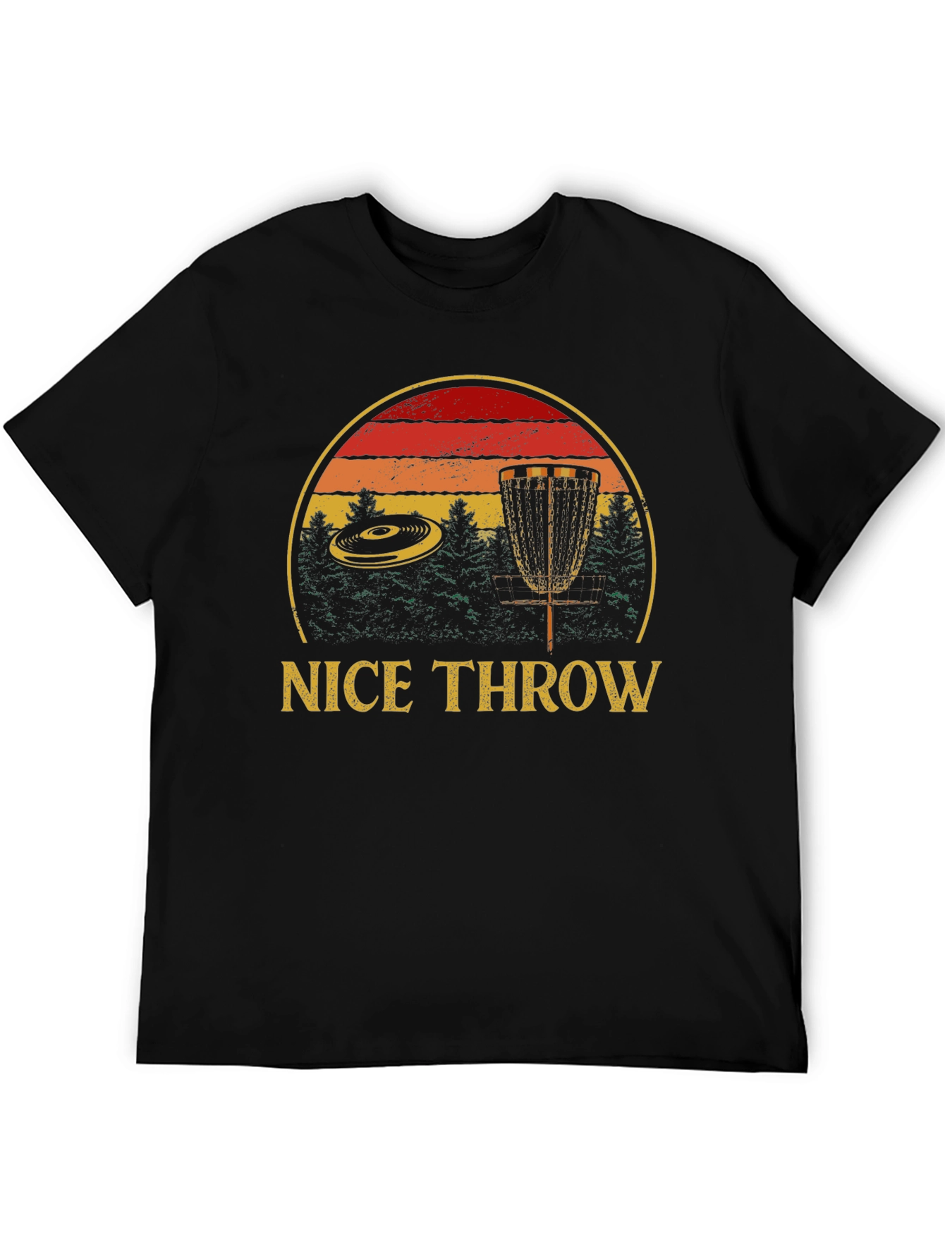 Nice Throw Disc Golf T-Shirt