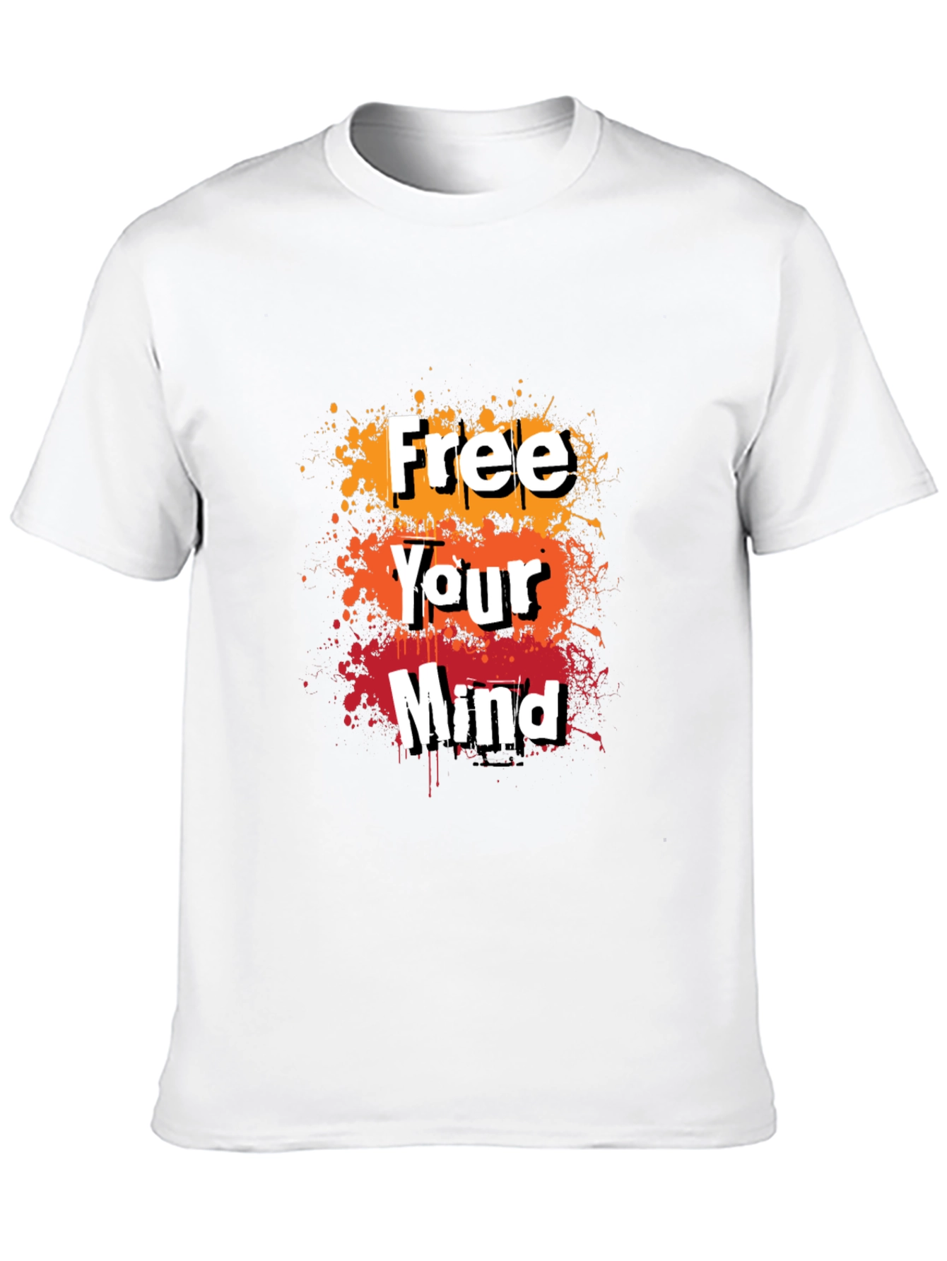 Free Your Mind Graphic Tee - Trendy Mens T-Shirt