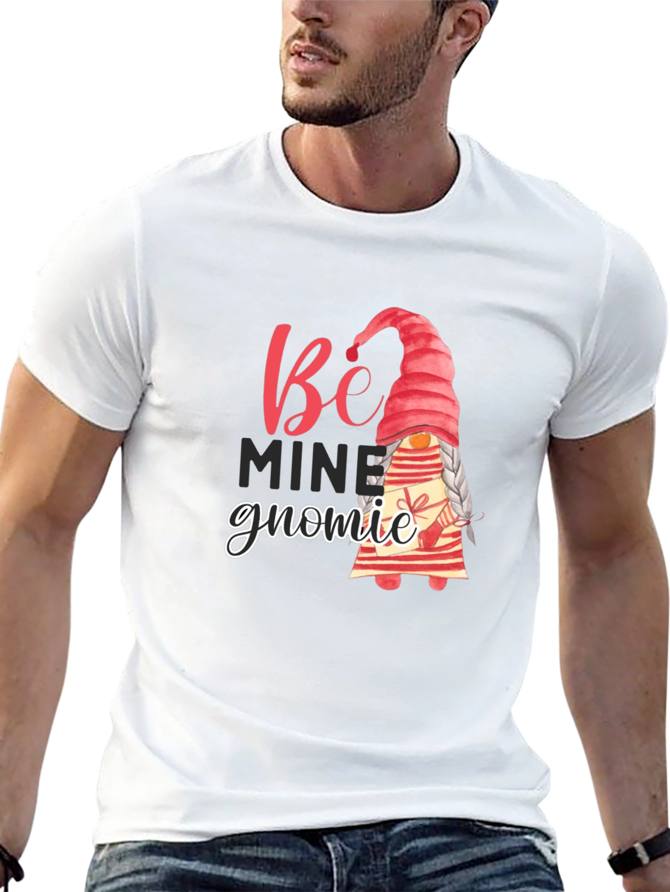 Be Mine Gnomie Valentines Day T-Shirt