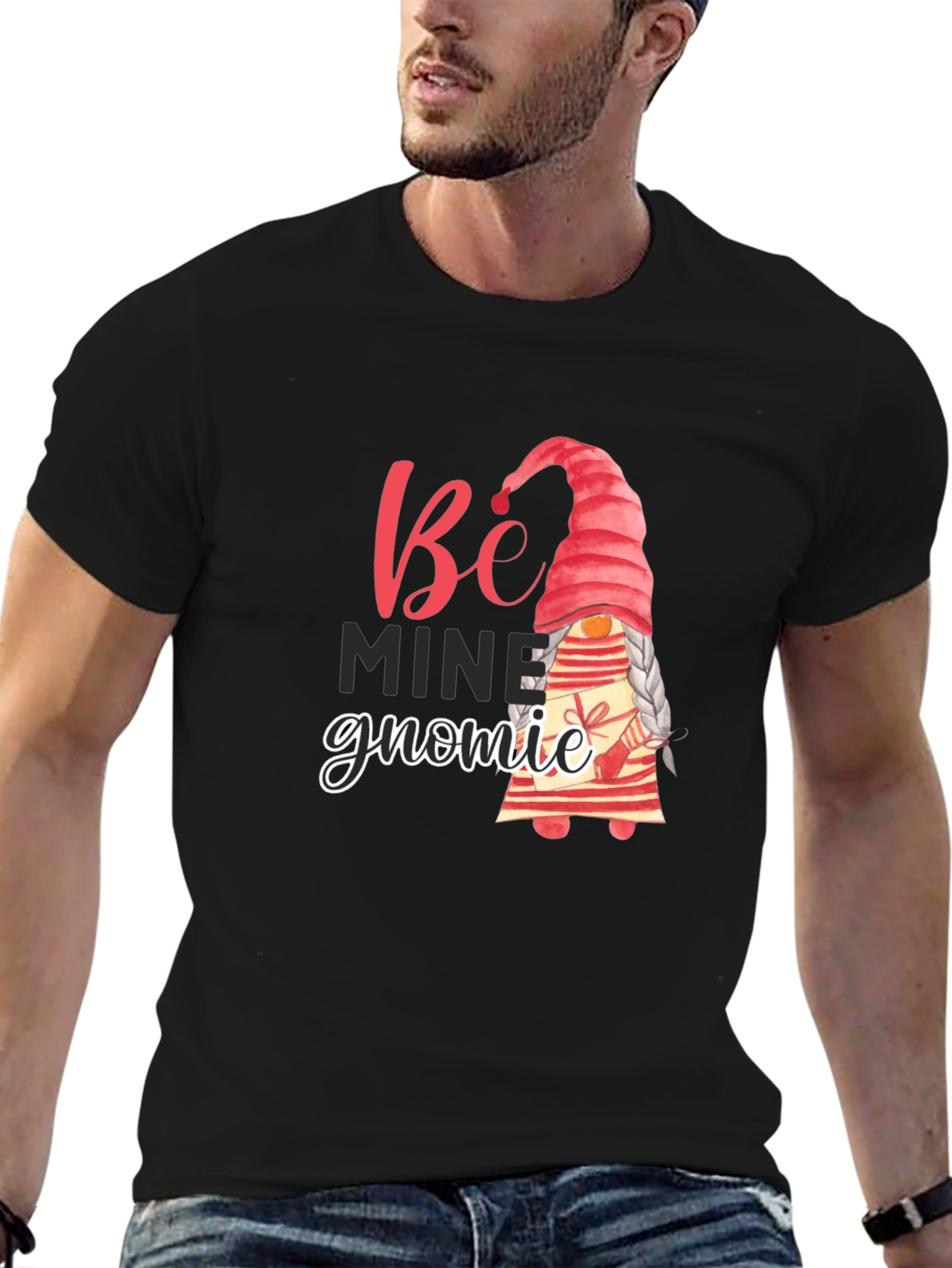 Be Mine Gnomie Valentines Day T-Shirt