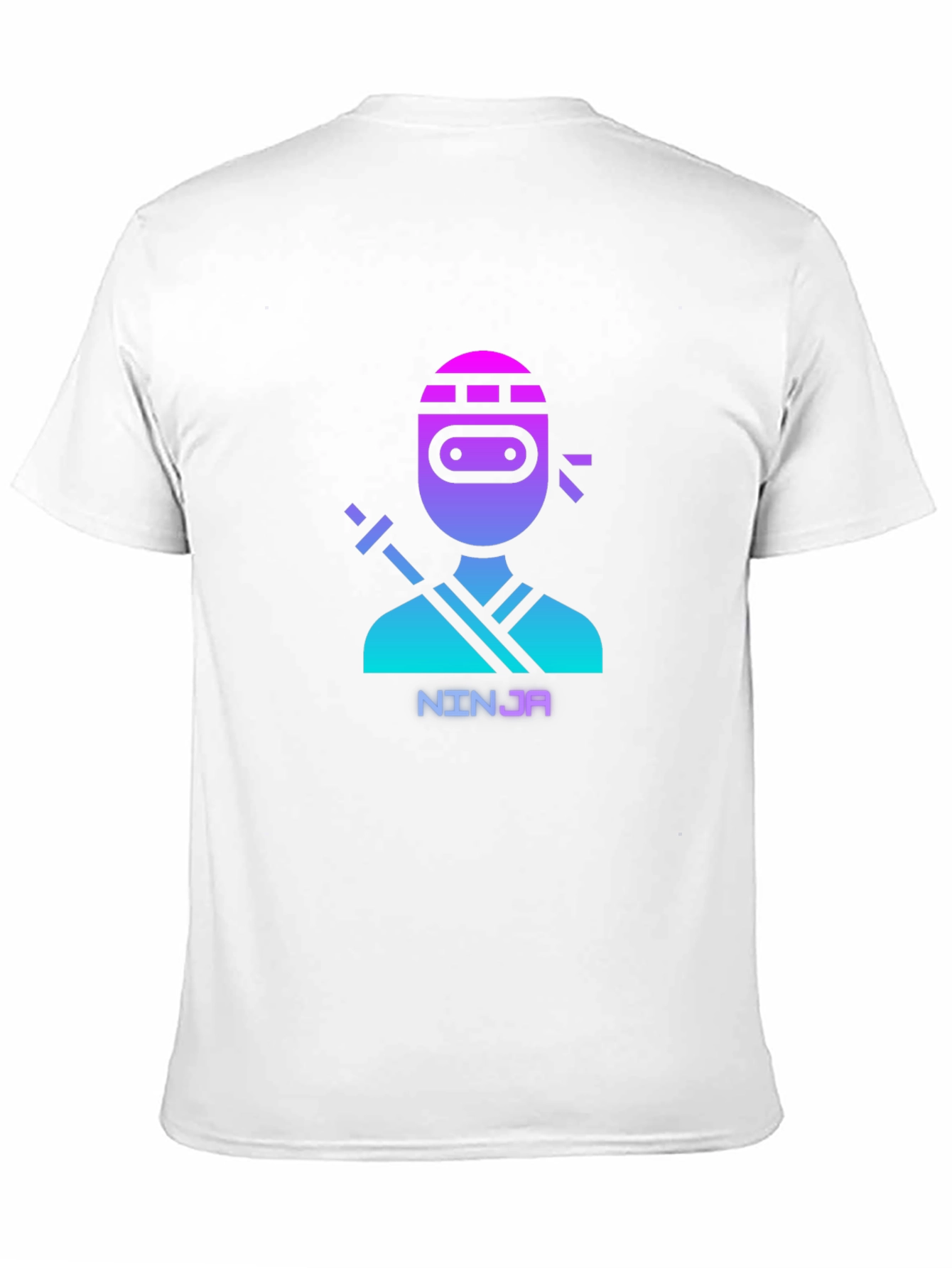 Ninja Graphic Tee - Black Cotton T-Shirt