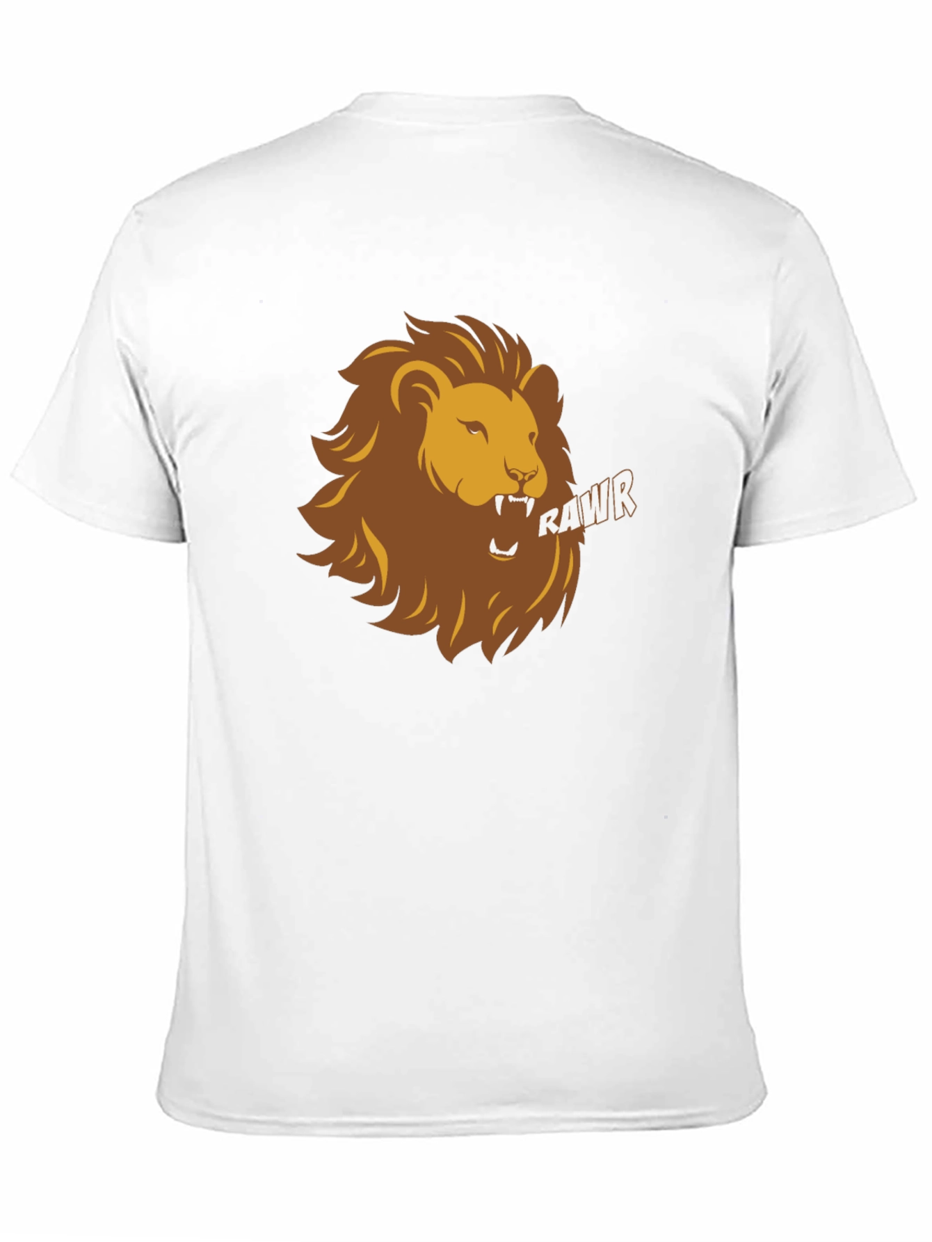 Roaring Lion Graphic Tee - Black Casual T-Shirt