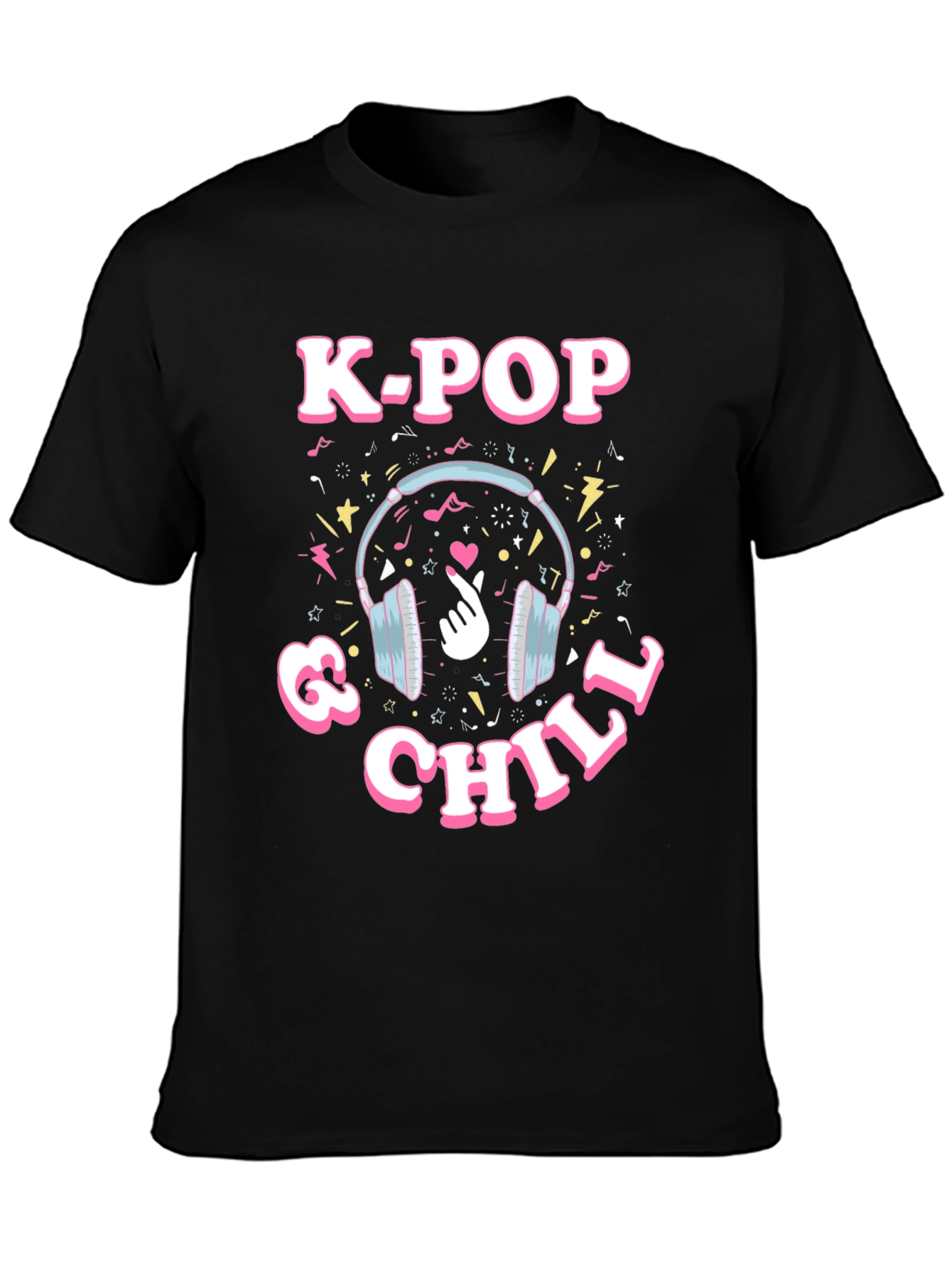K-Pop & Chill Graphic Tee