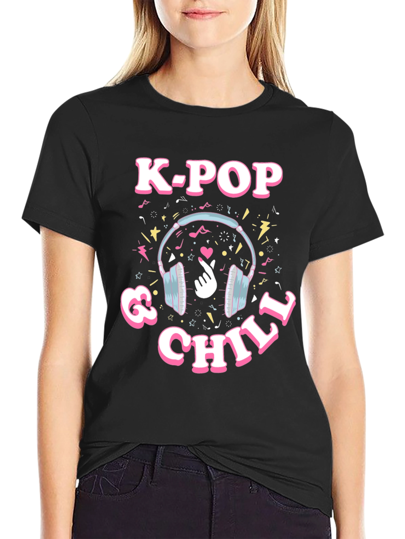 K-Pop & Chill Graphic Tee