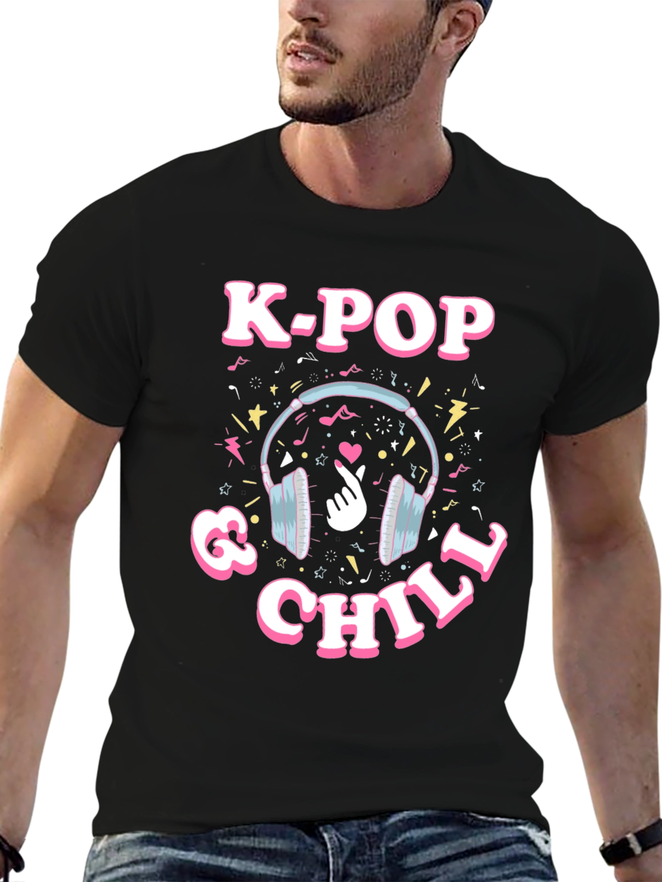 K-Pop & Chill Graphic Tee