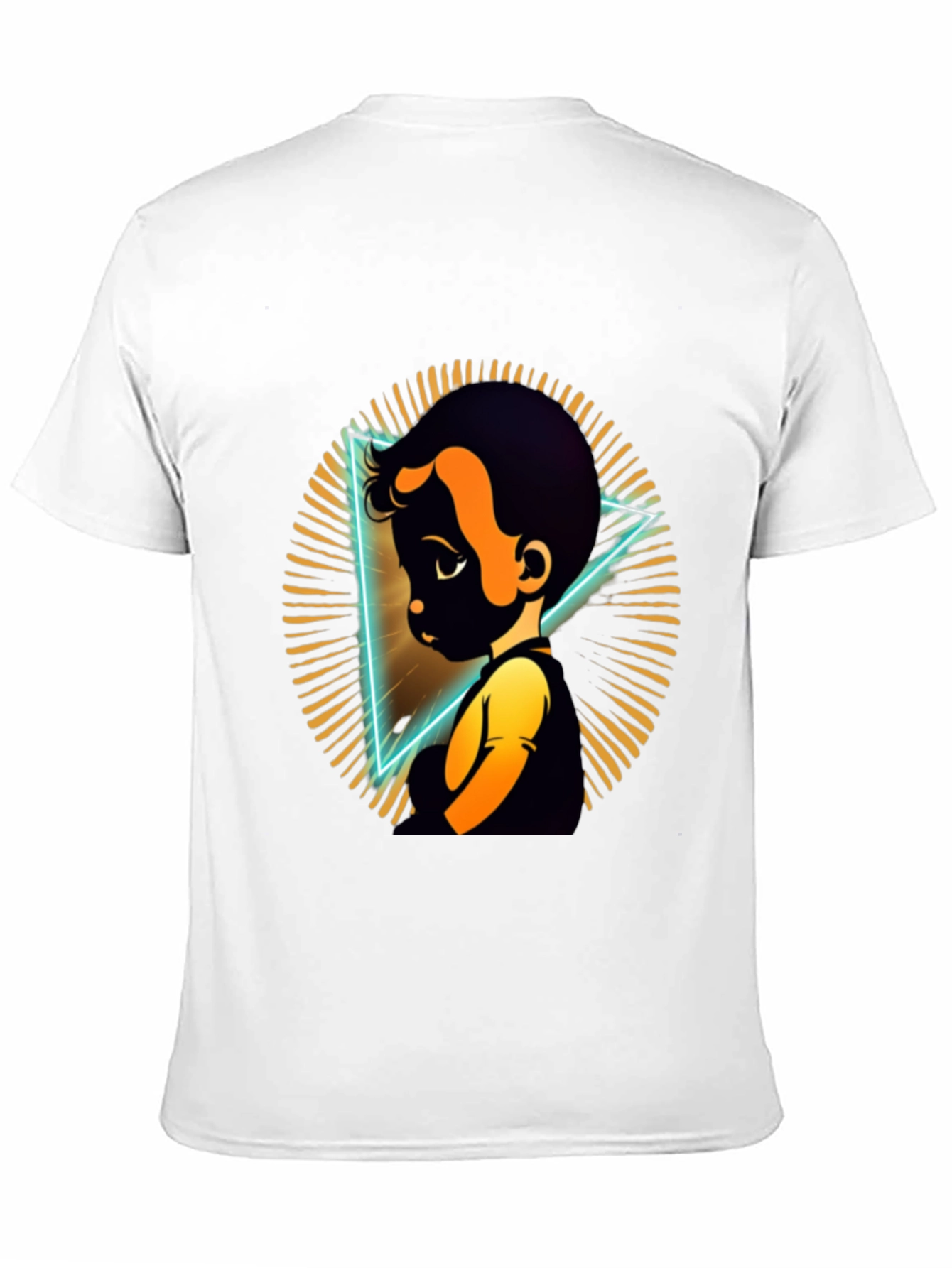 Cartoon Boy Graphic Tee - Soft Cotton Comfort
