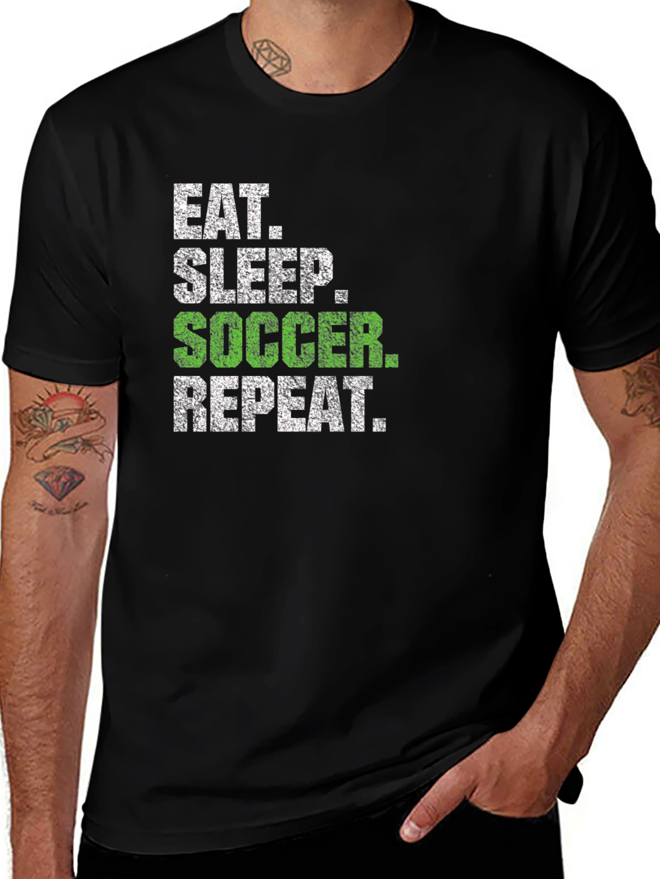 Eat Sleep Soccer Repeat T-Shirt