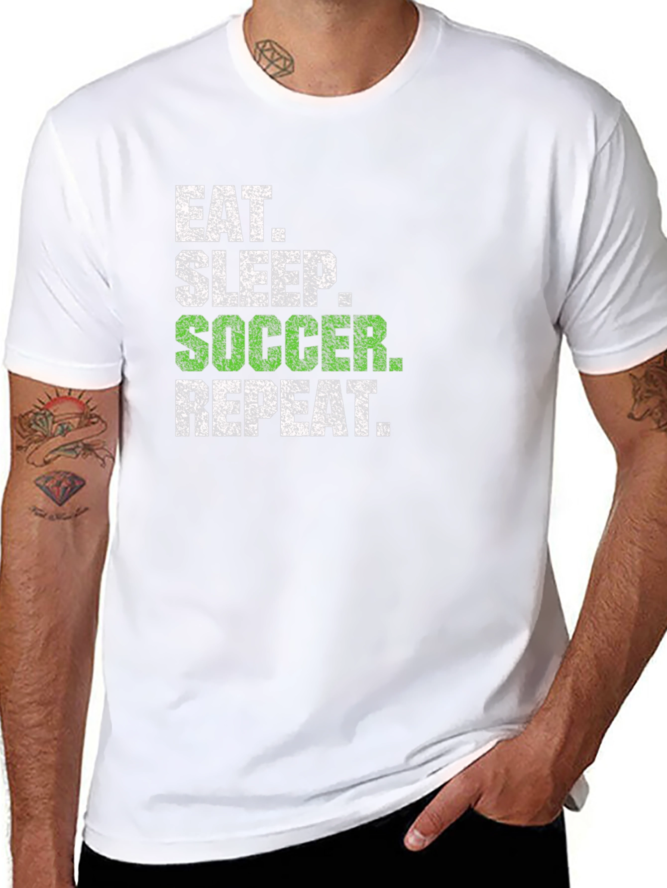 Eat Sleep Soccer Repeat T-Shirt