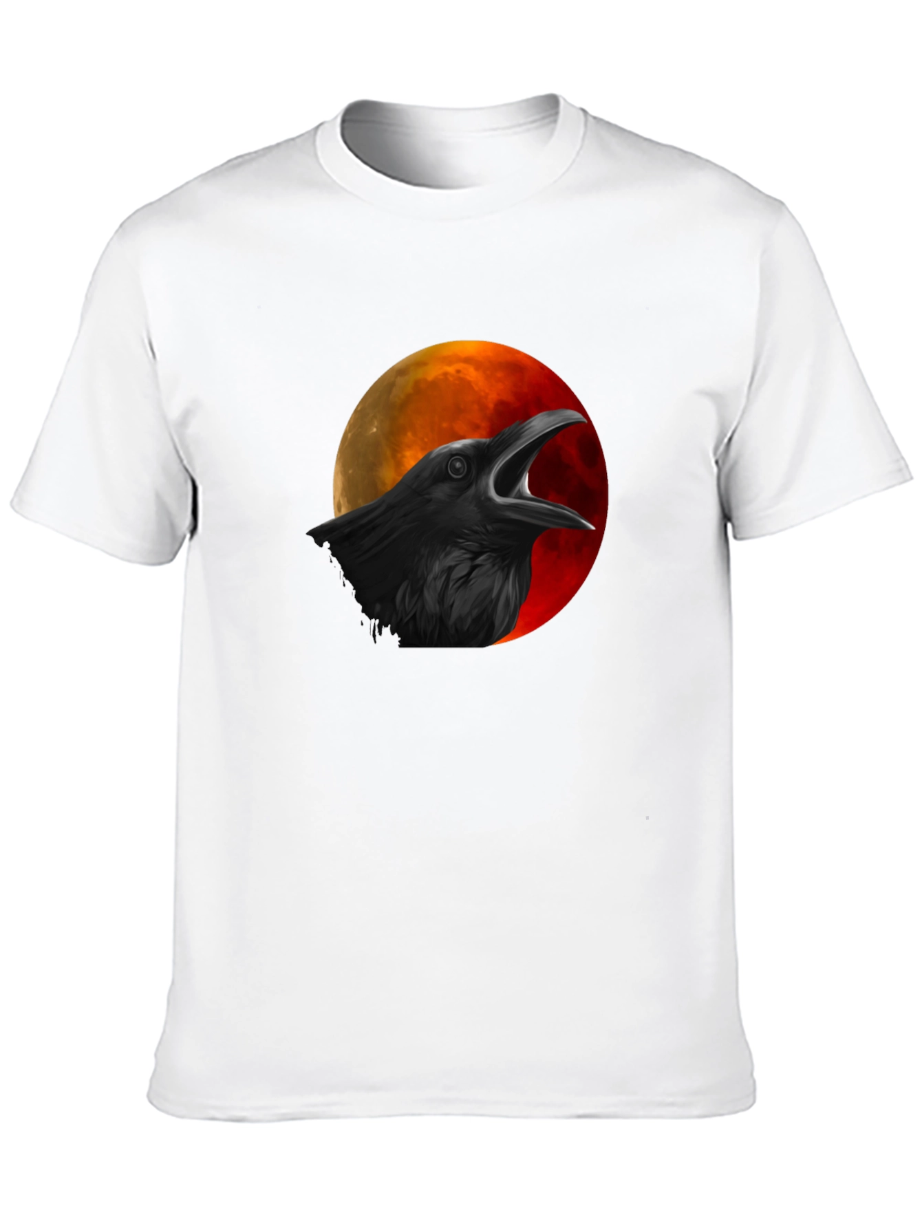 Raven Moon Graphic T-Shirt