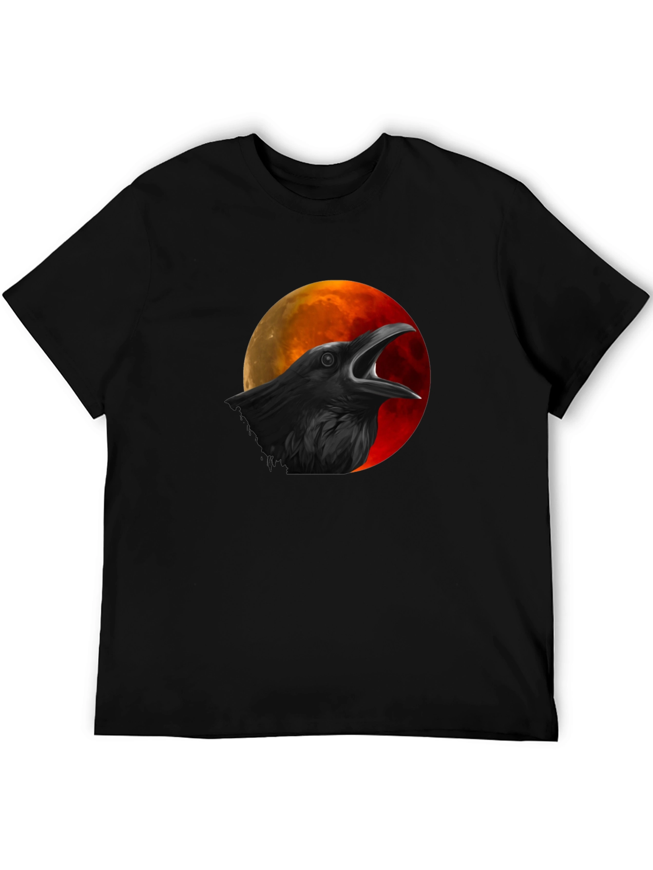 Raven Moon Graphic T-Shirt