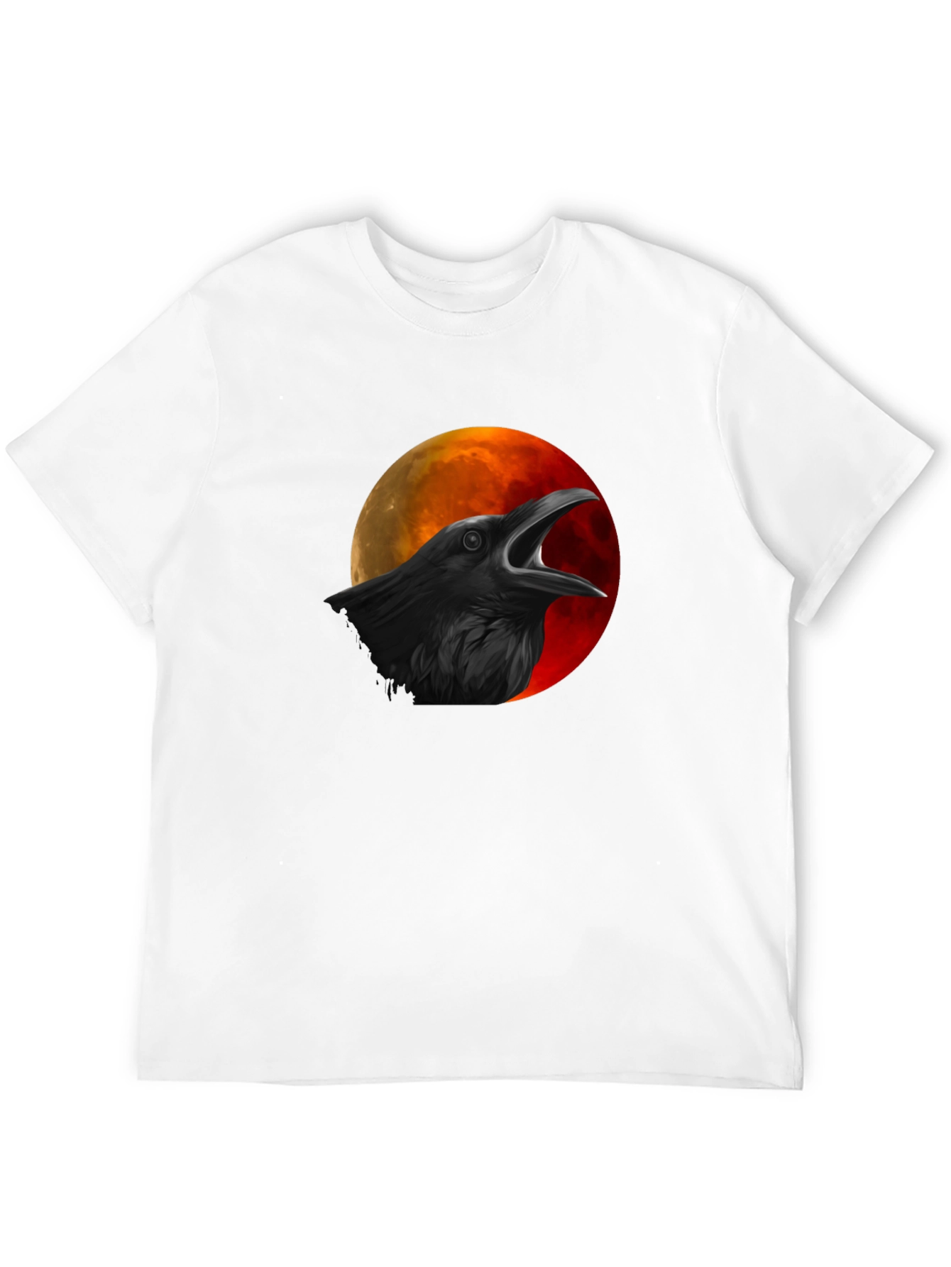 Raven Moon Graphic T-Shirt