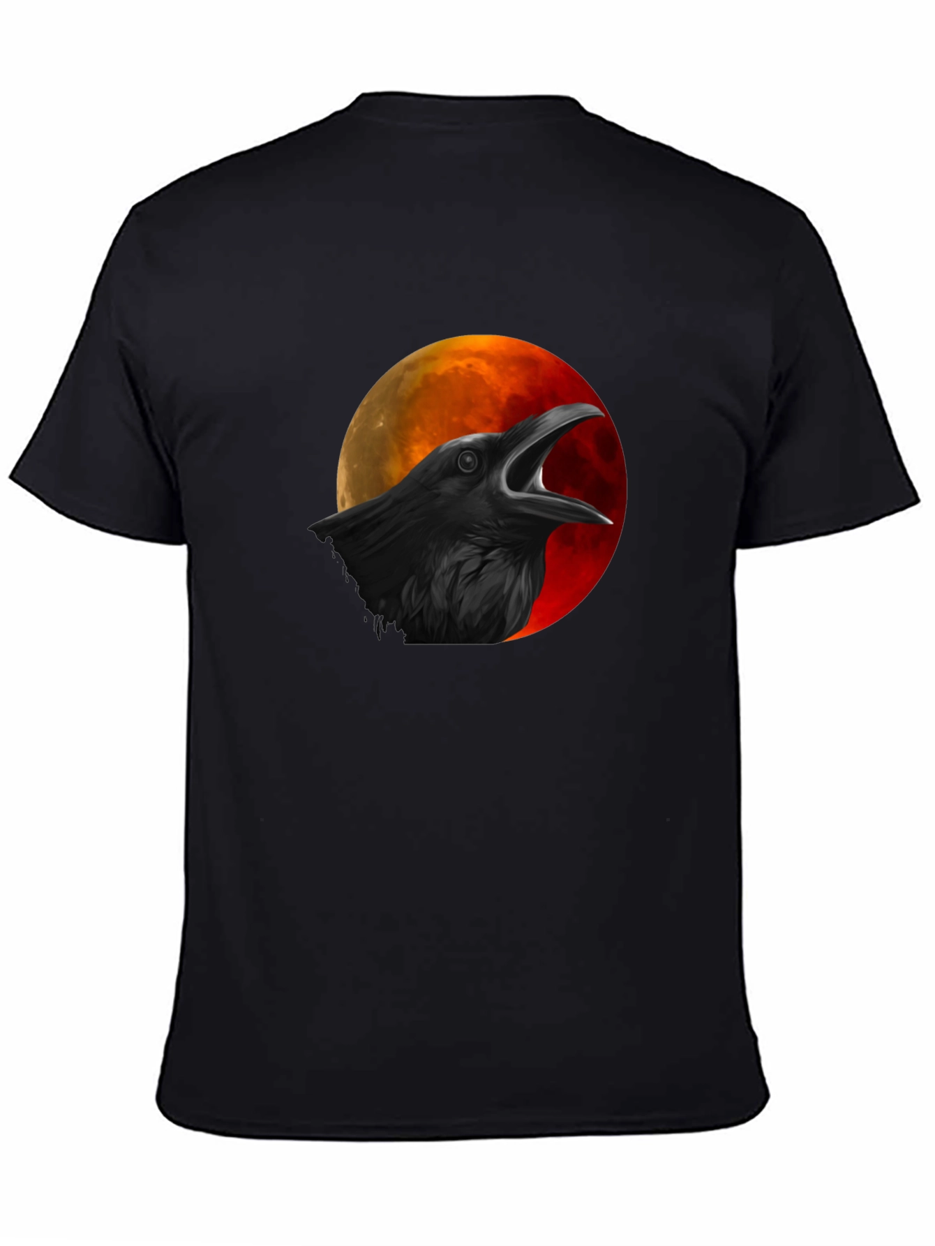 Raven Moon Graphic T-Shirt