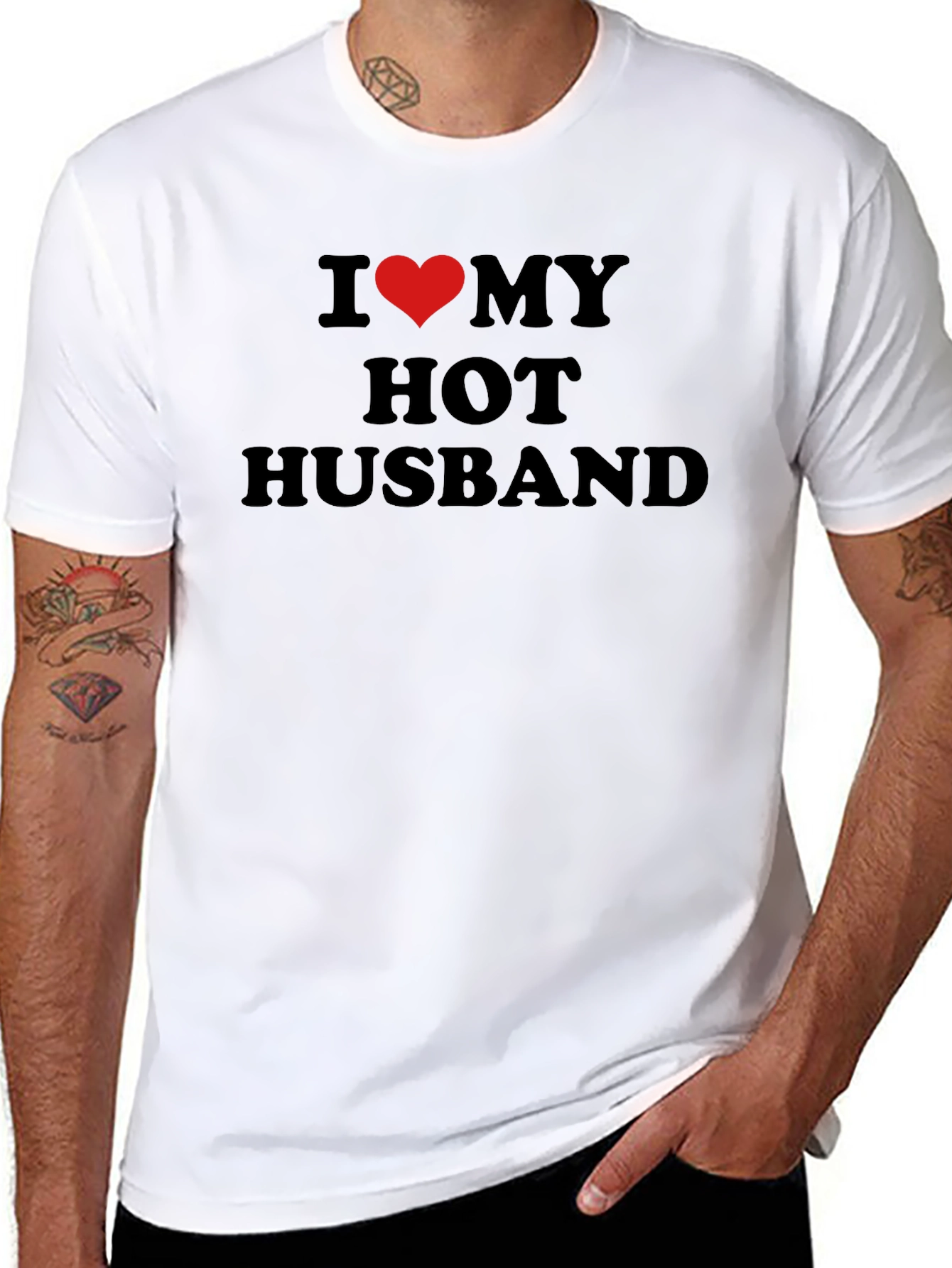 I Heart My Hot Husband T-Shirt