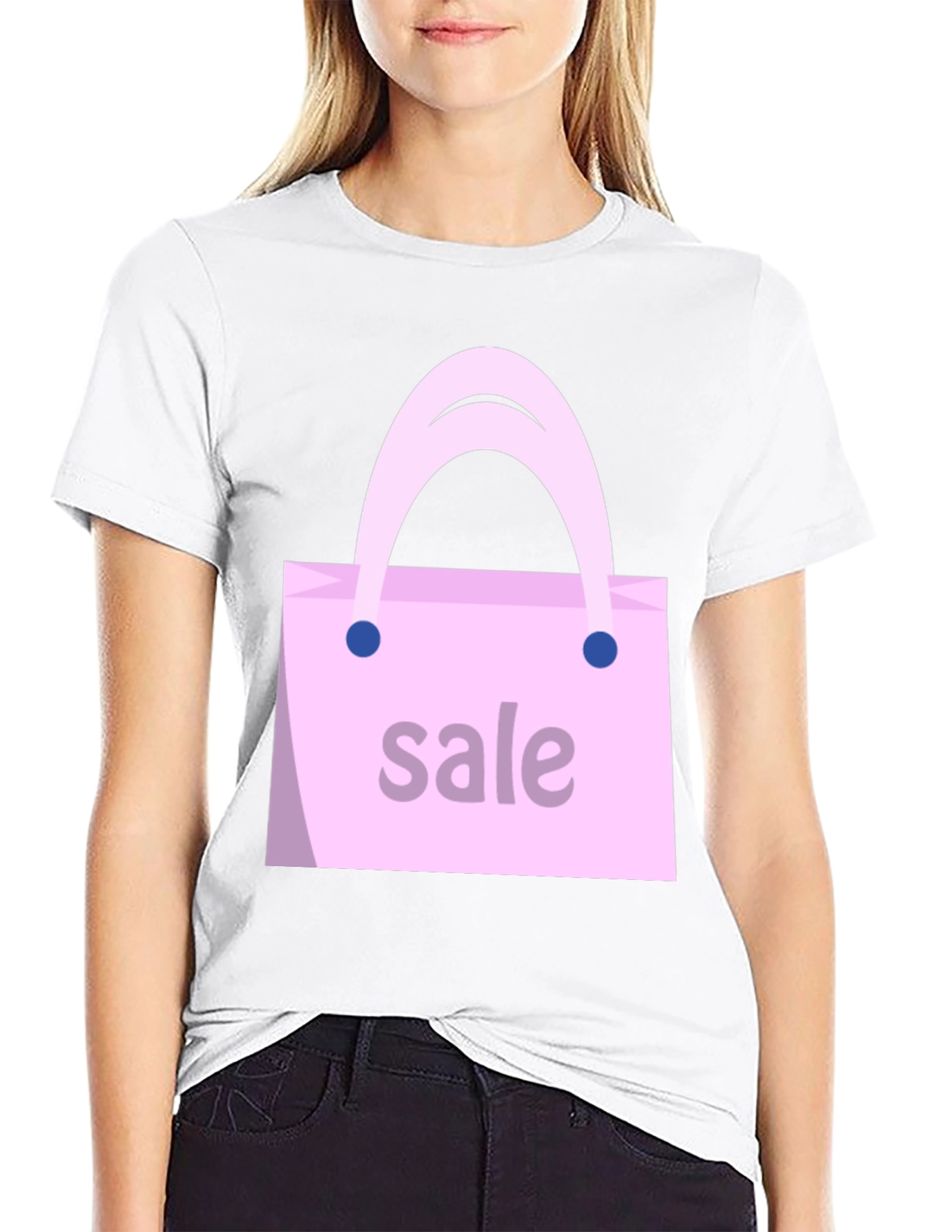 Sale Shopping Bag Graphic Tee - Unisex