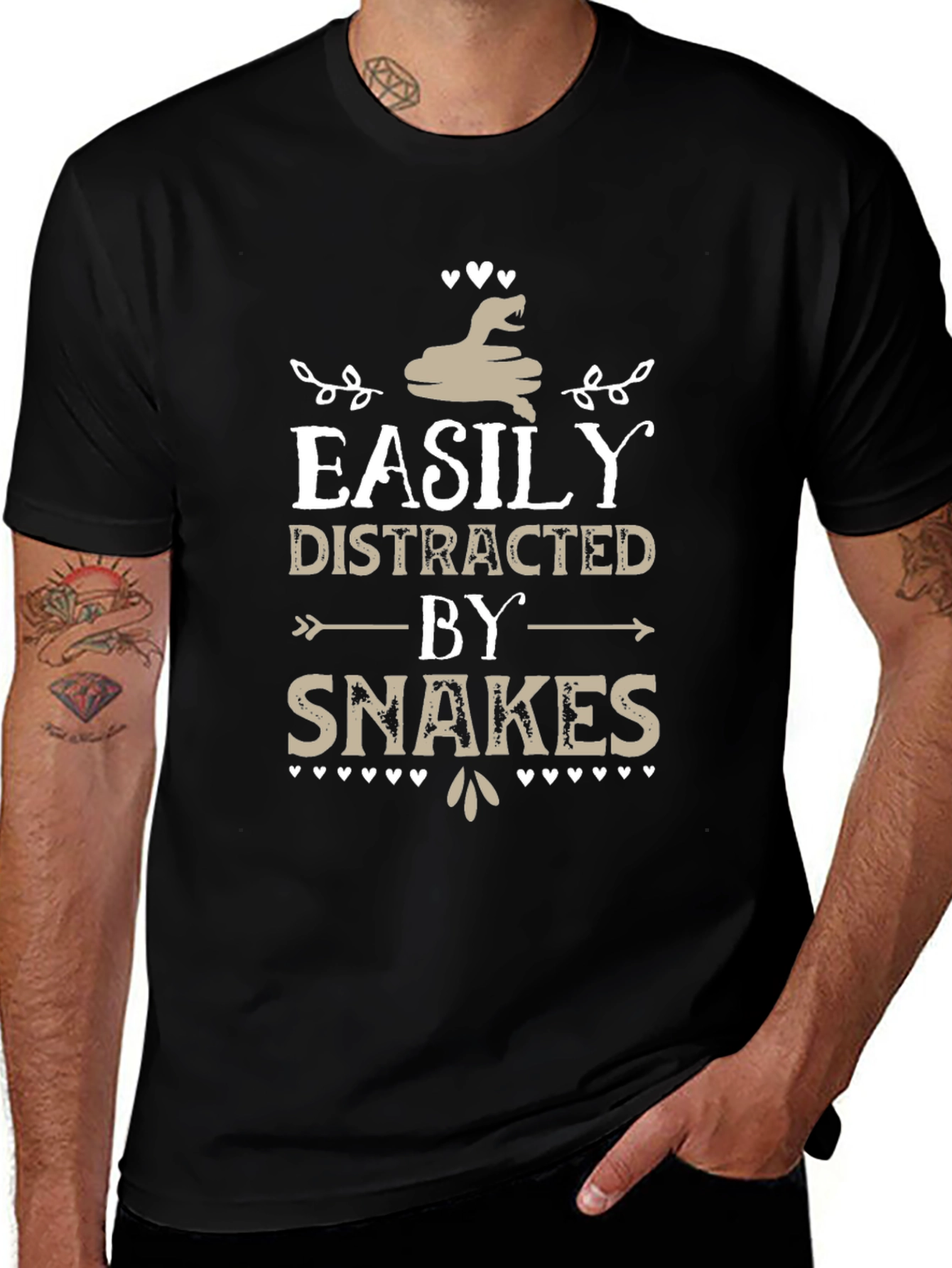 Easily Distracted by Snakes T-Shirt