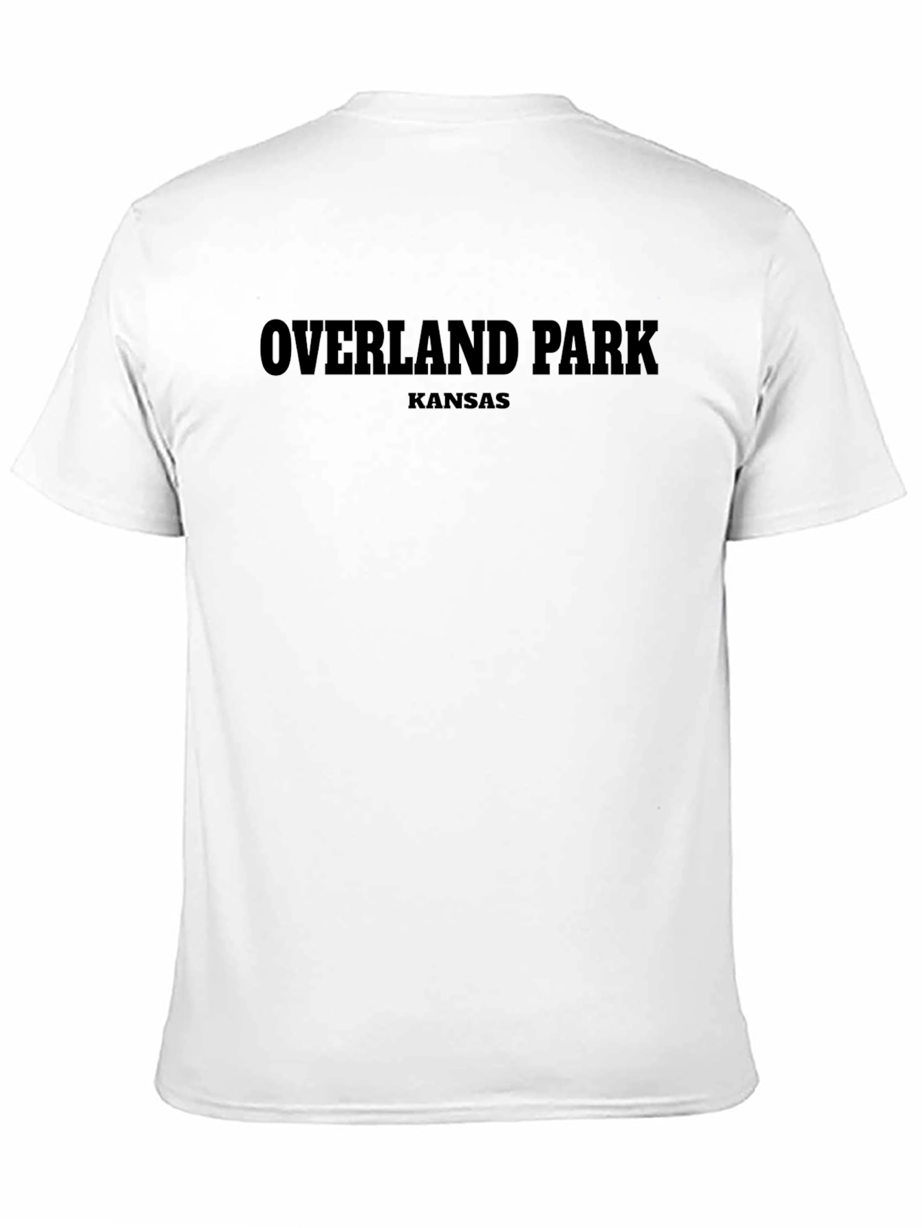 Overland Park Kansas Black T-Shirt