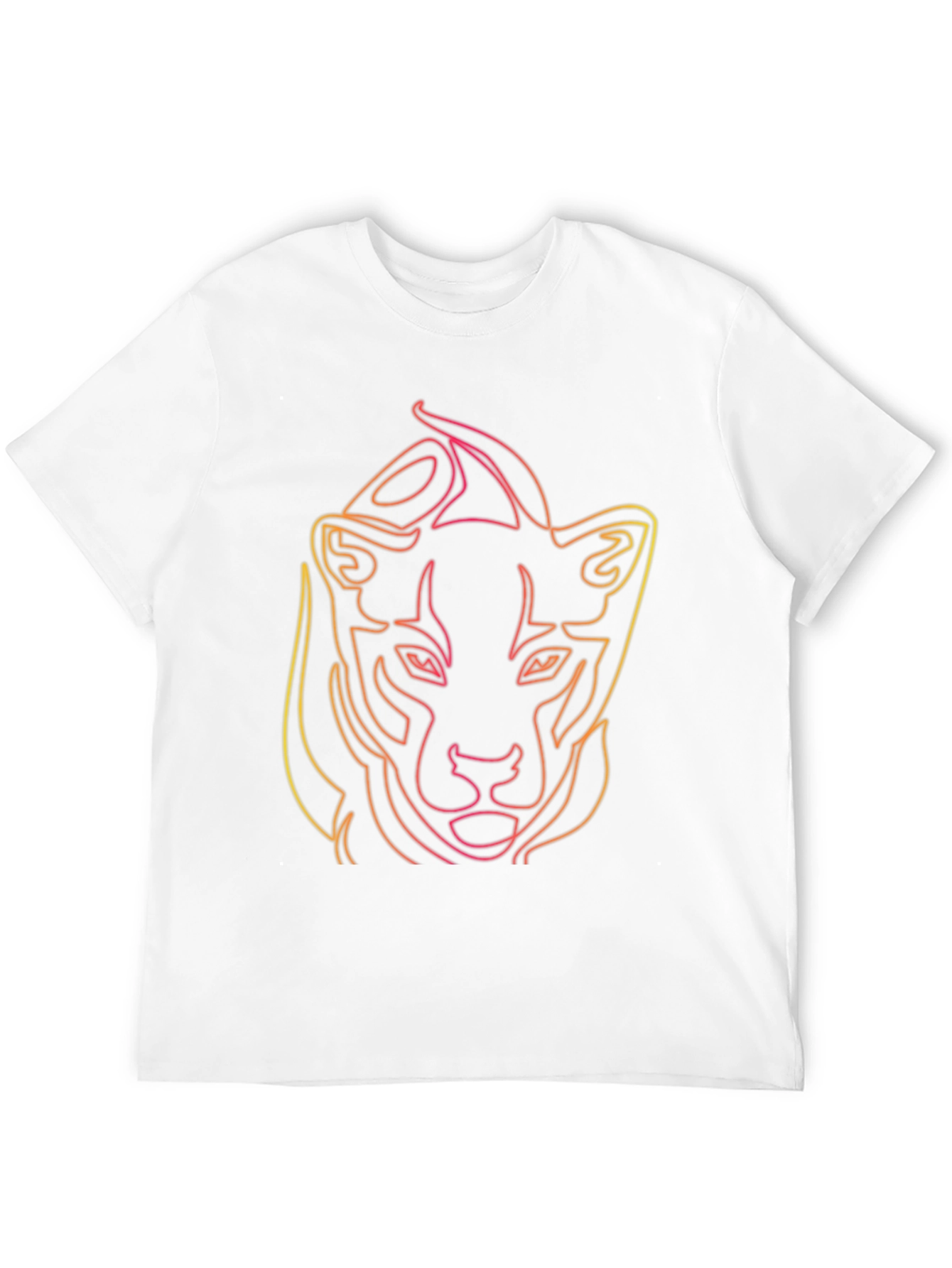 Neon Panther Graphic Tee - Bold Style