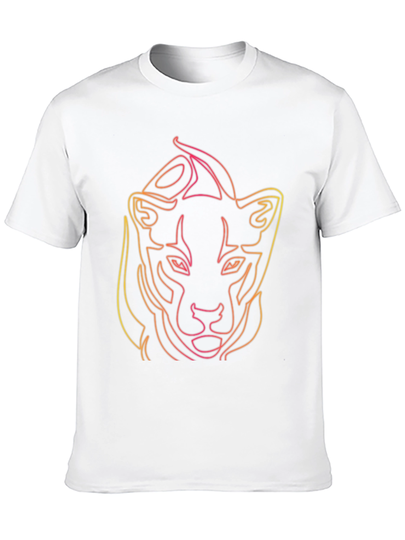 Neon Panther Graphic Tee - Bold Style