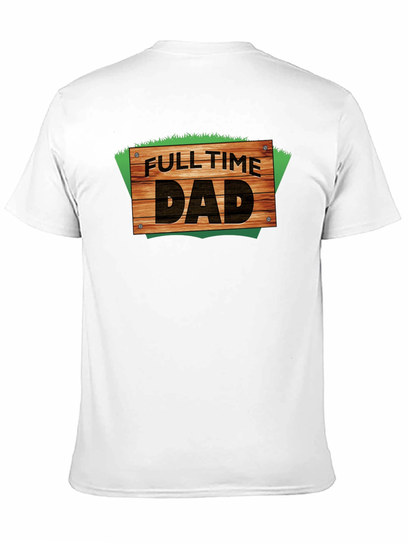 Full Time Dad Graphic Tee - Black