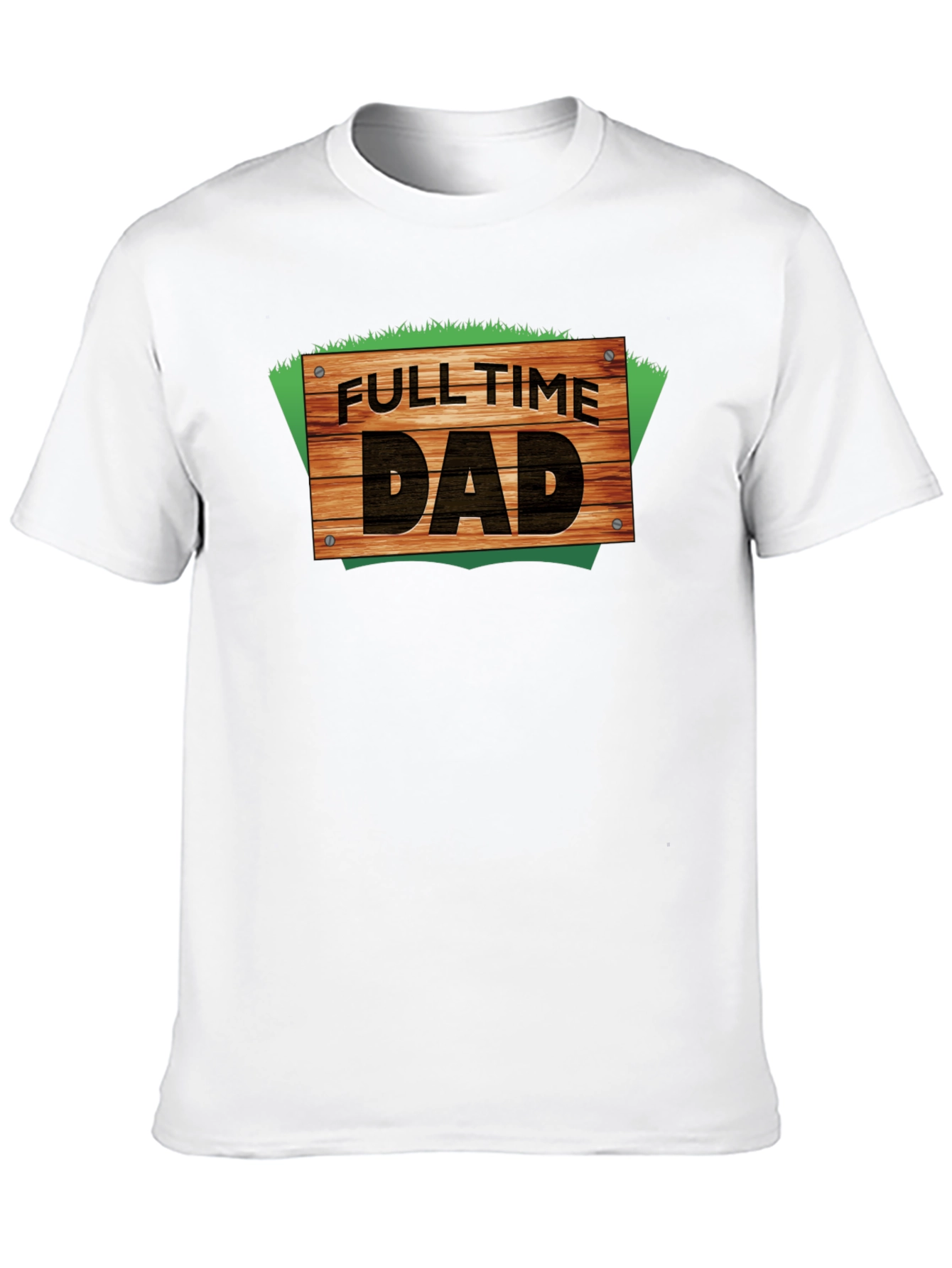 Full Time Dad Graphic Tee - Black