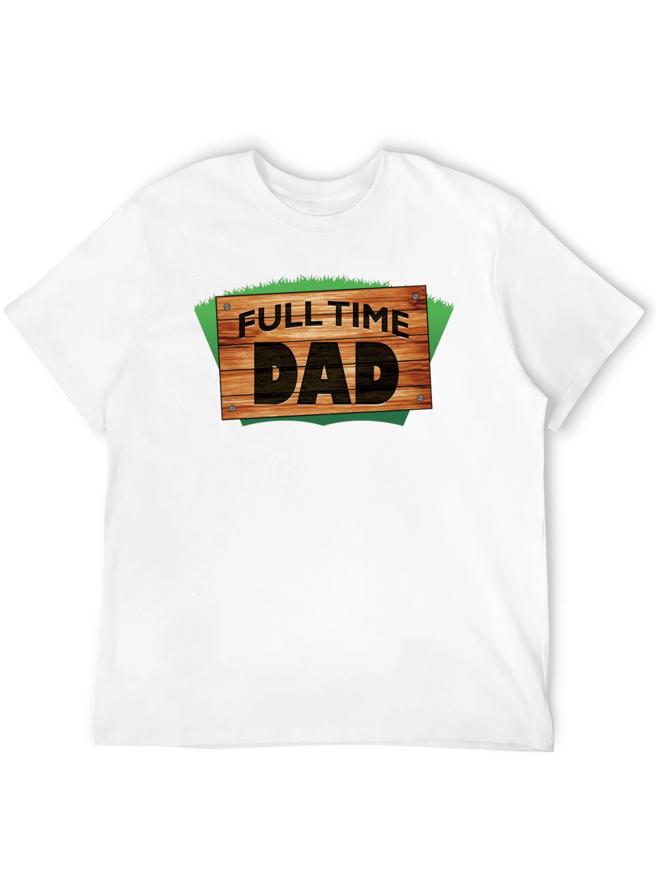 Full Time Dad Graphic Tee - Black