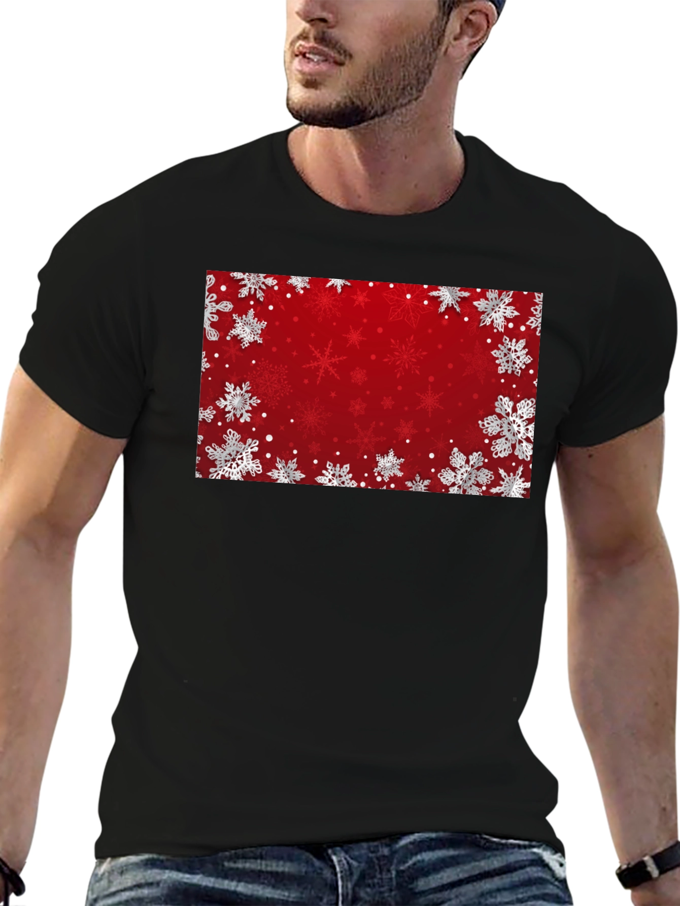 Festive Holiday Snowflake T-Shirt