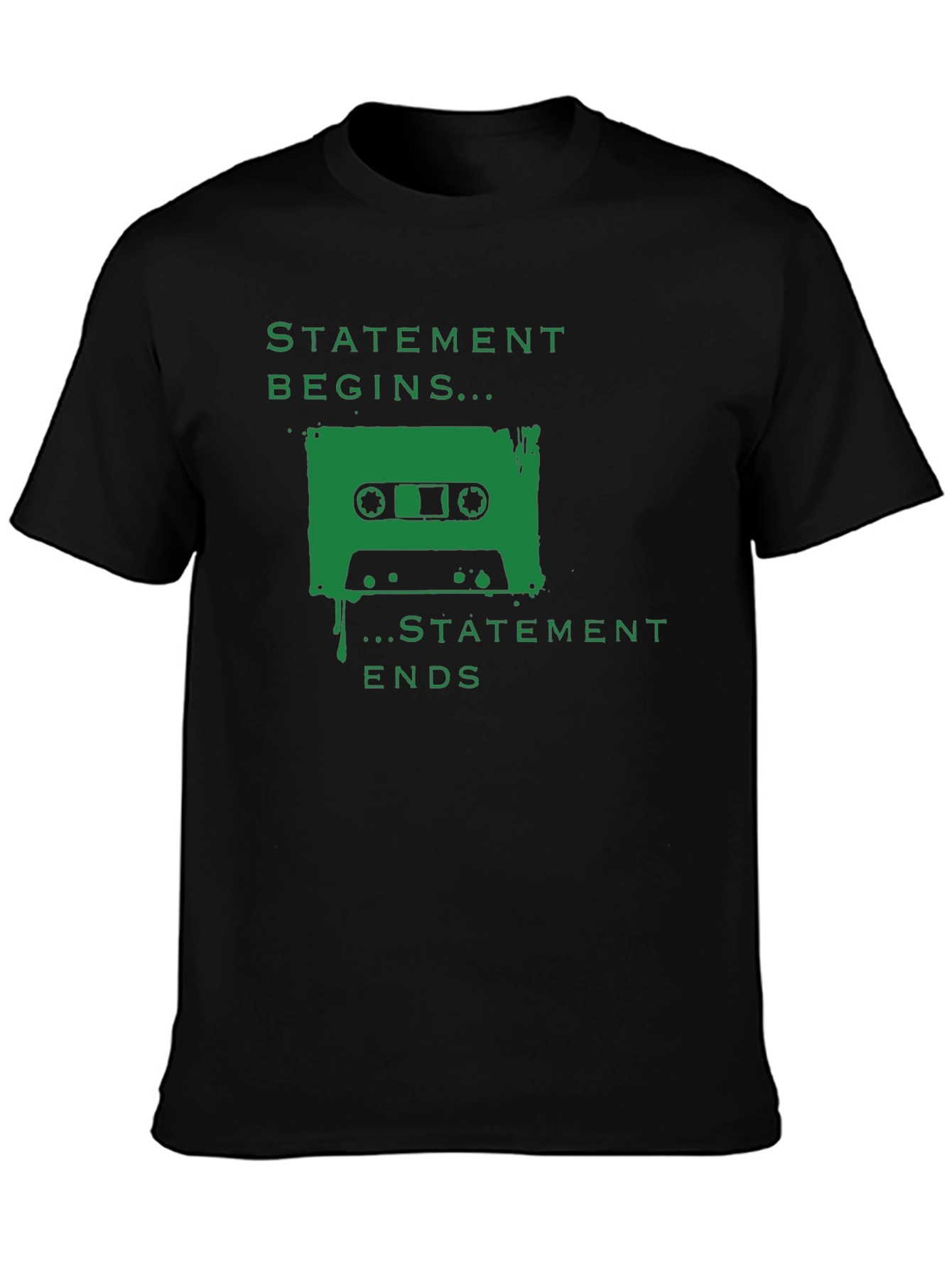 Statement Begins Cassette T-Shirt