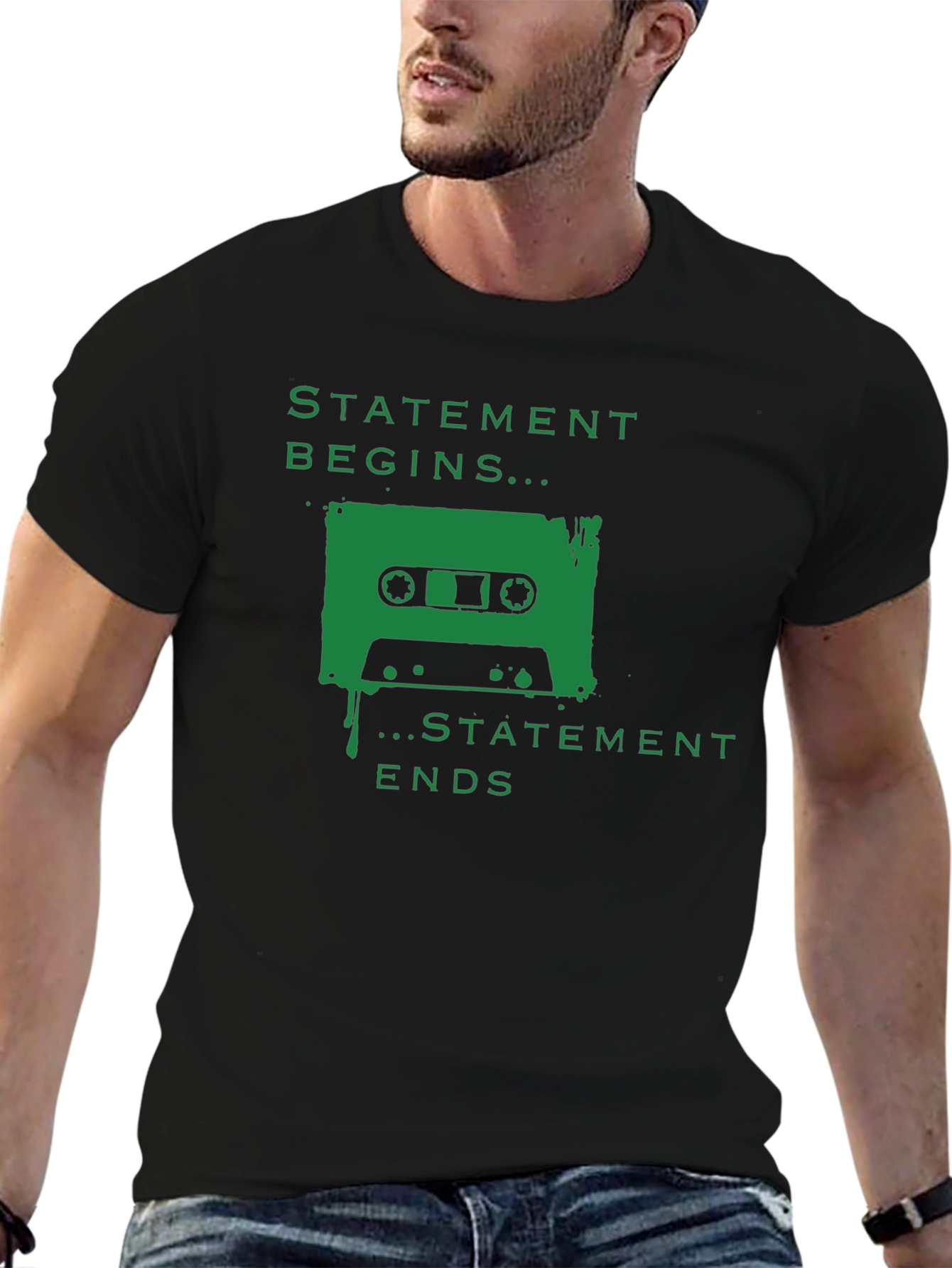 Statement Begins Cassette T-Shirt