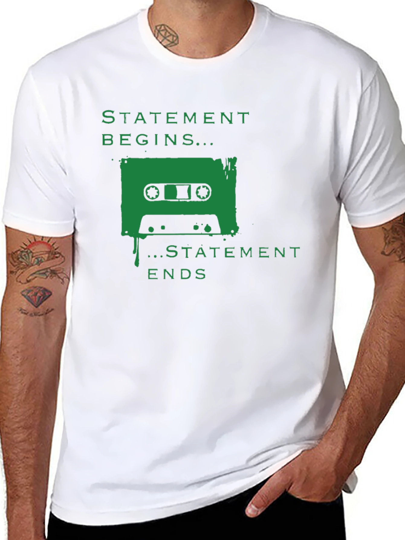 Statement Begins Cassette T-Shirt