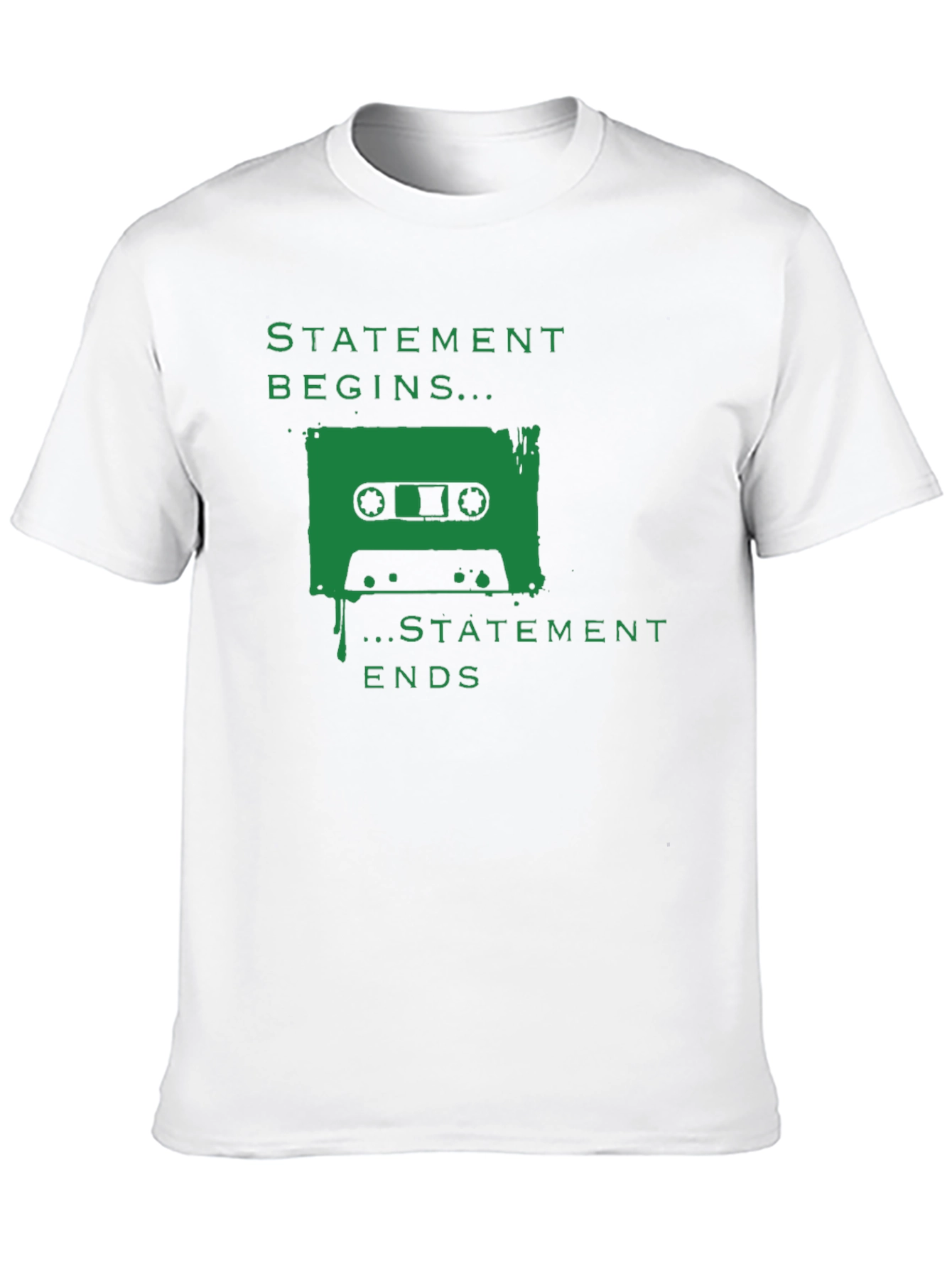 Statement Begins Cassette T-Shirt