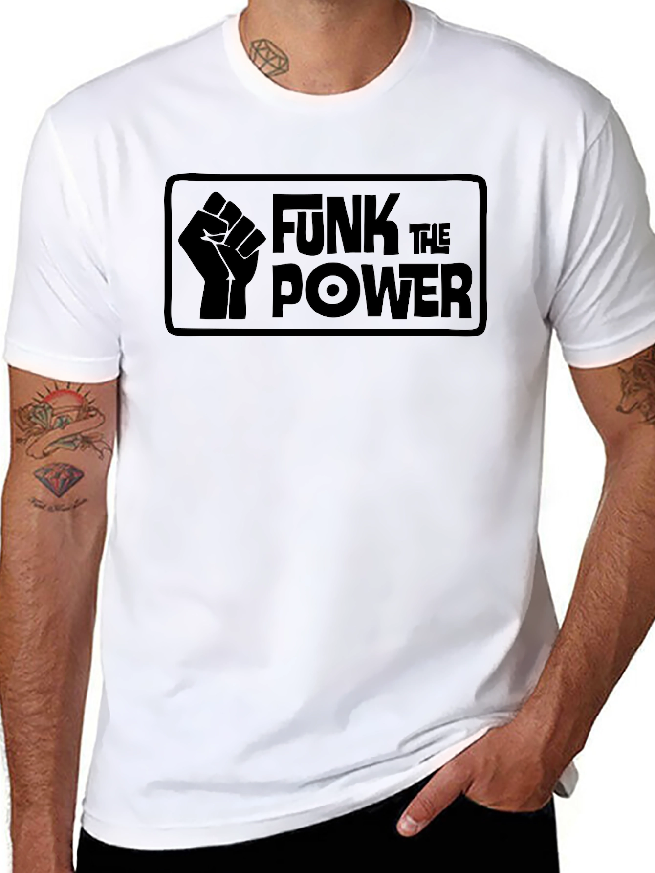 Funk The Power Graphic Tee - Black