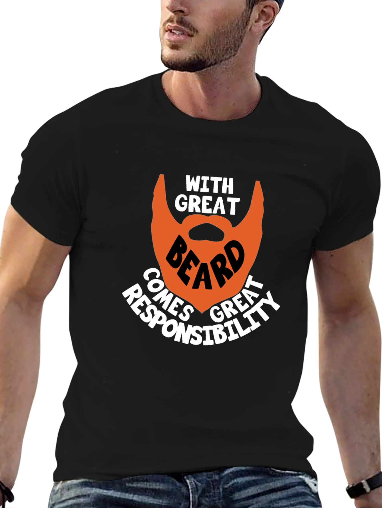 Beard Responsibility Graphic Tee