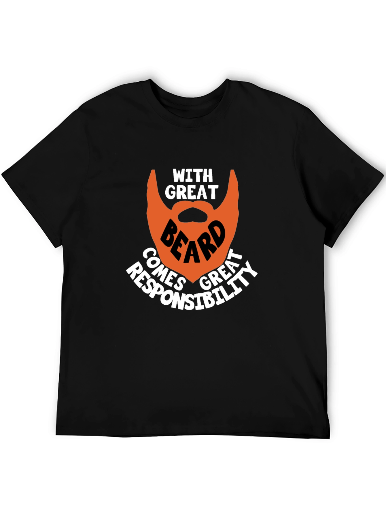 Beard Responsibility Graphic Tee