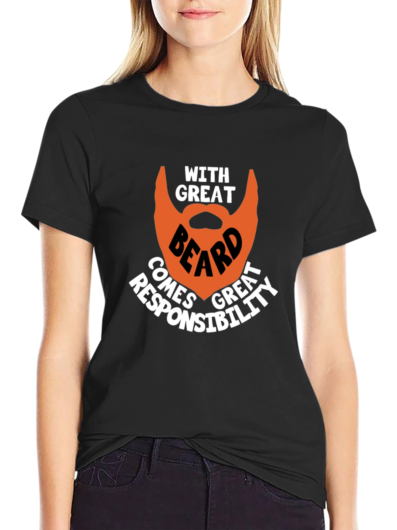Beard Responsibility Graphic Tee