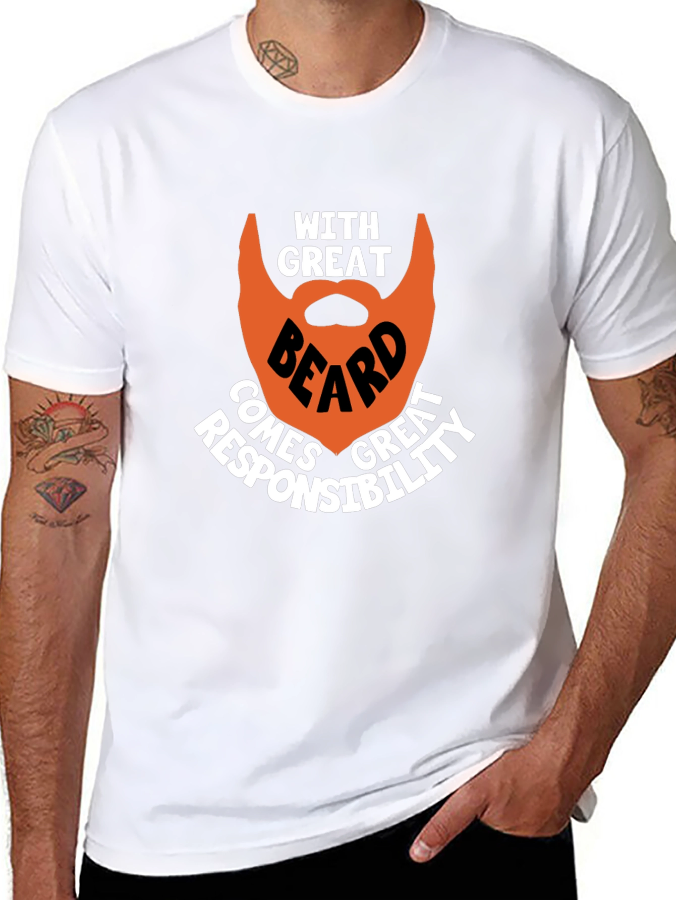 Beard Responsibility Graphic Tee