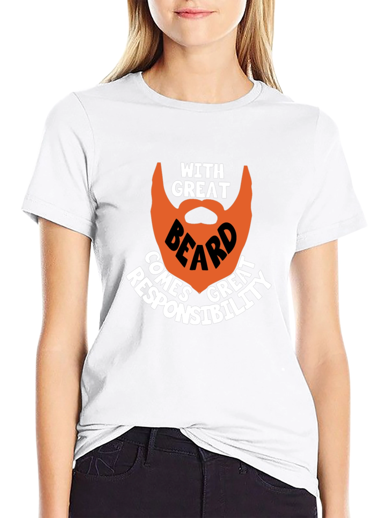 Beard Responsibility Graphic Tee
