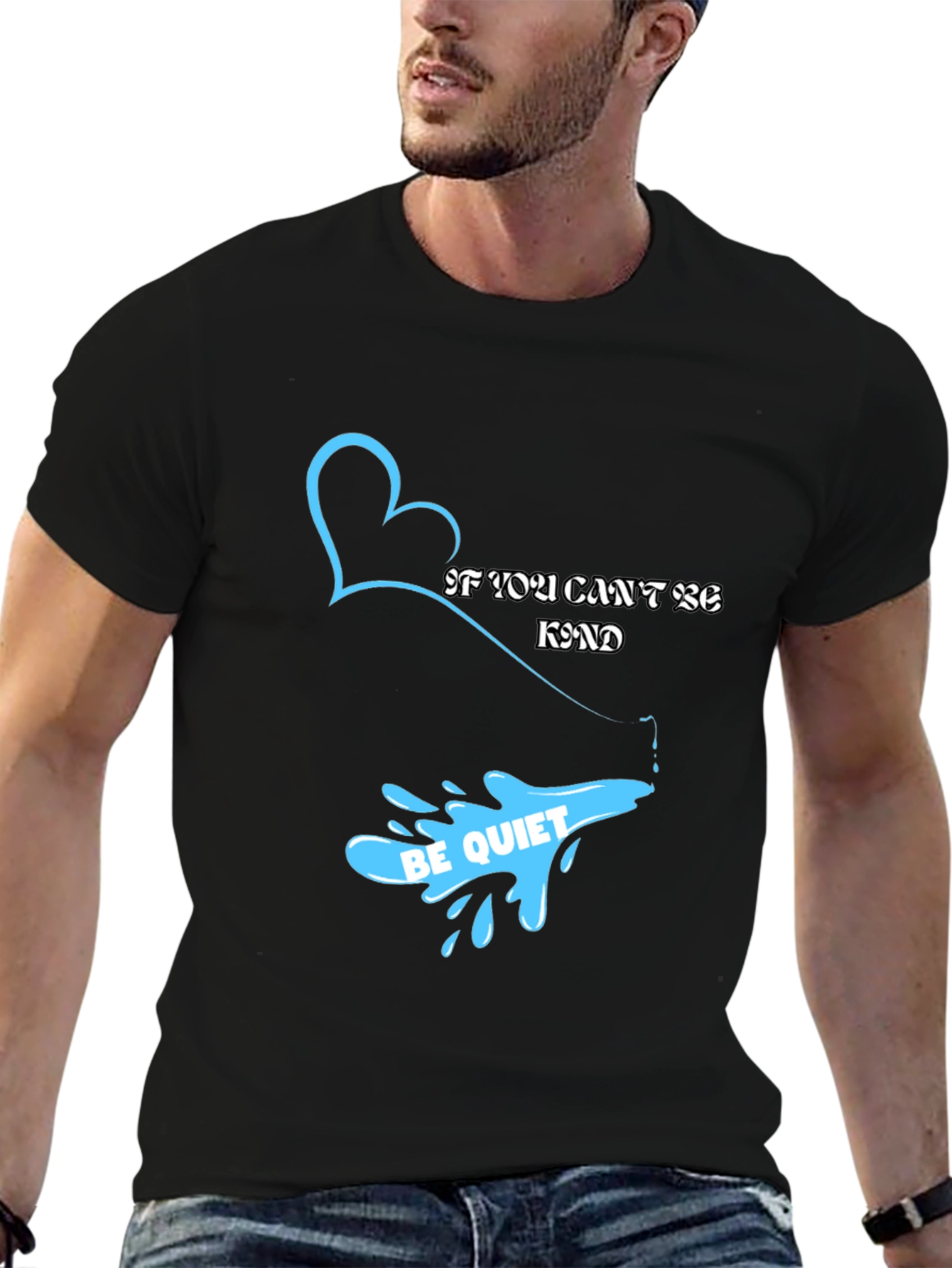 Kindness Quote Graphic T-Shirt - Stylish & Comfortable