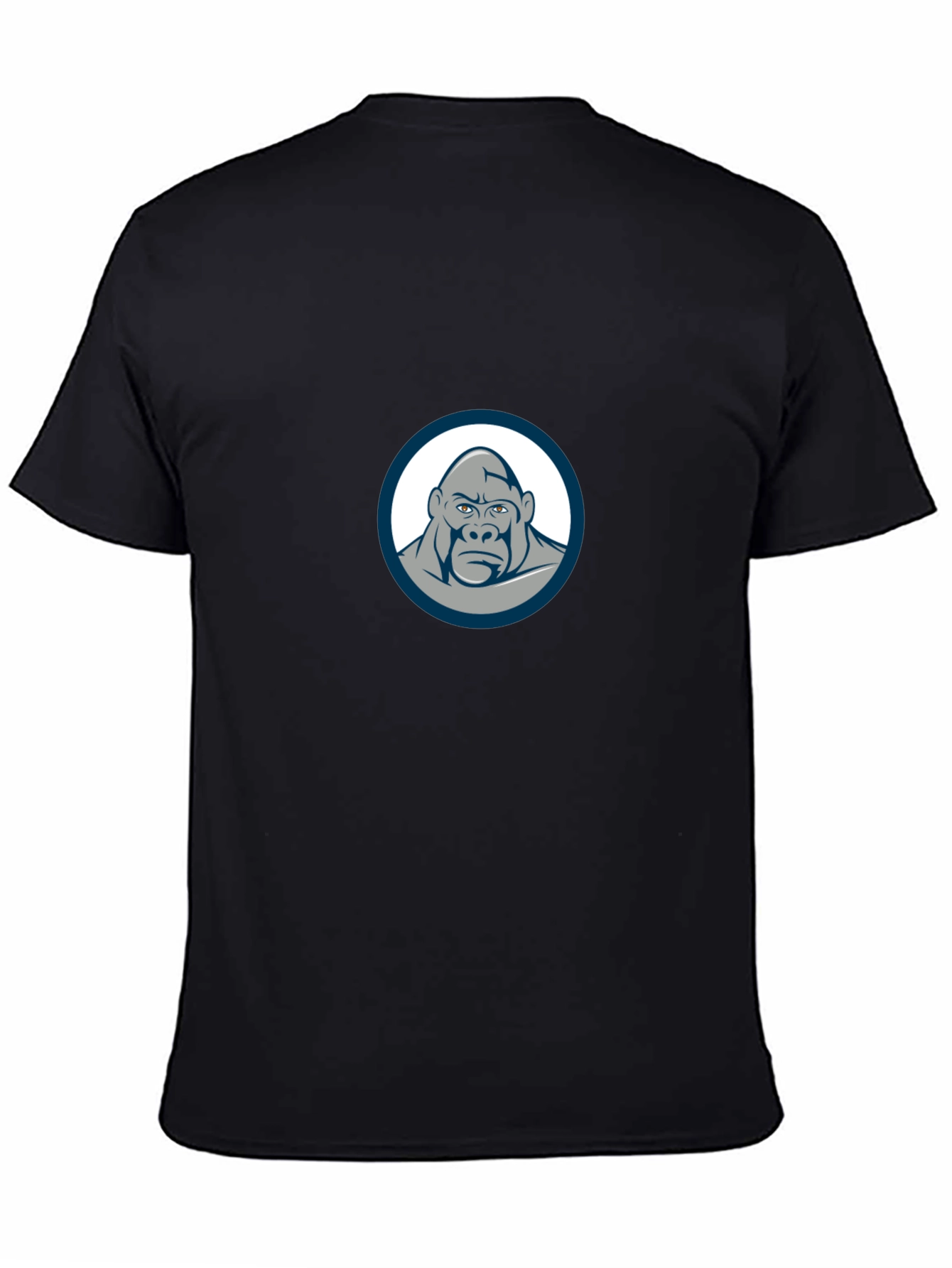 Cool Gorilla Graphic Tee - Black Cotton T-Shirt